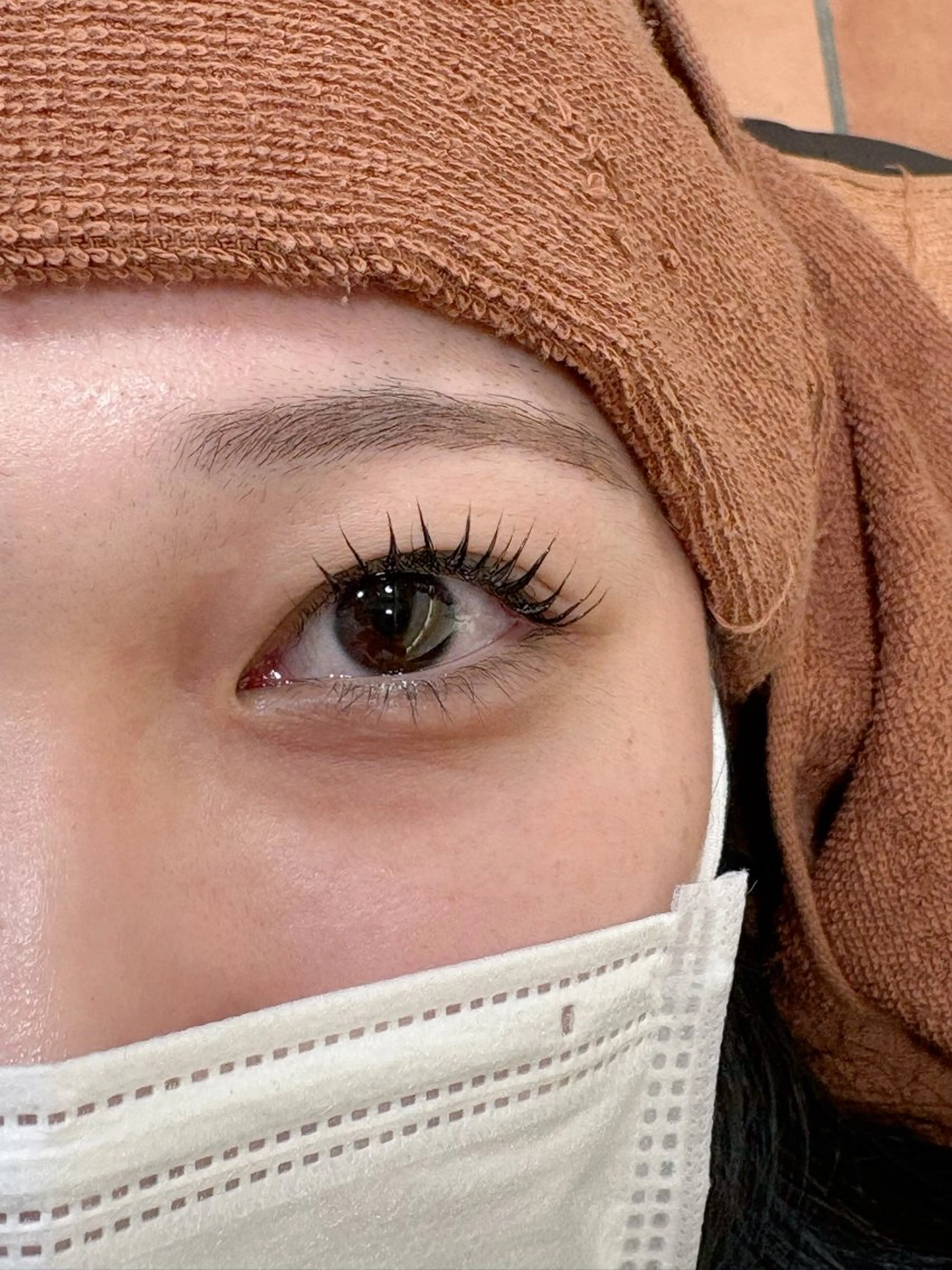 マツエク・マツパ パリジェンヌラッシュリフト 一重×まつ毛パーマ マツパ femme横川 さきの眉毛・アイブロウイメージ