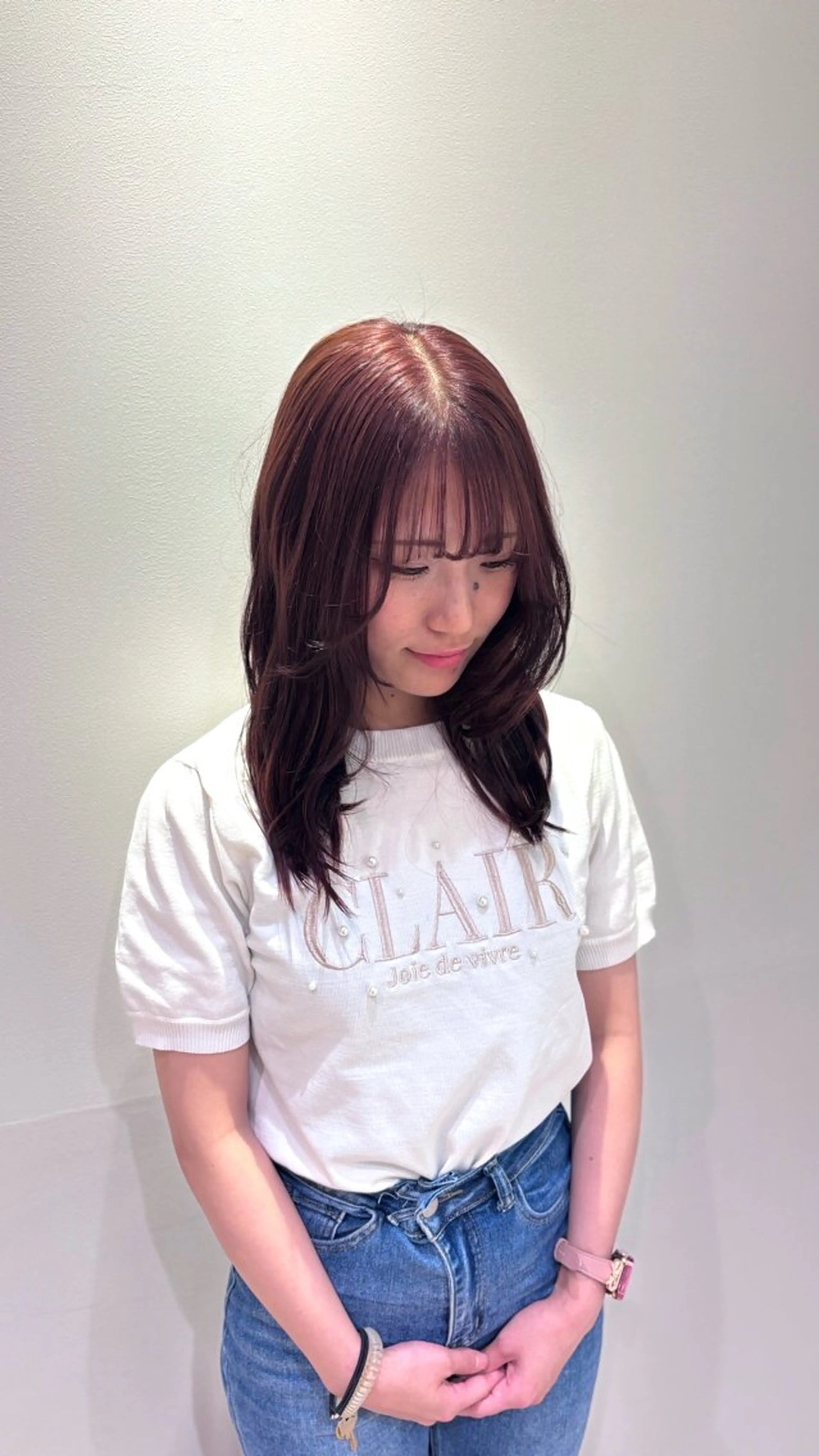 ミディアム miyu 🫧のヘアスタイル