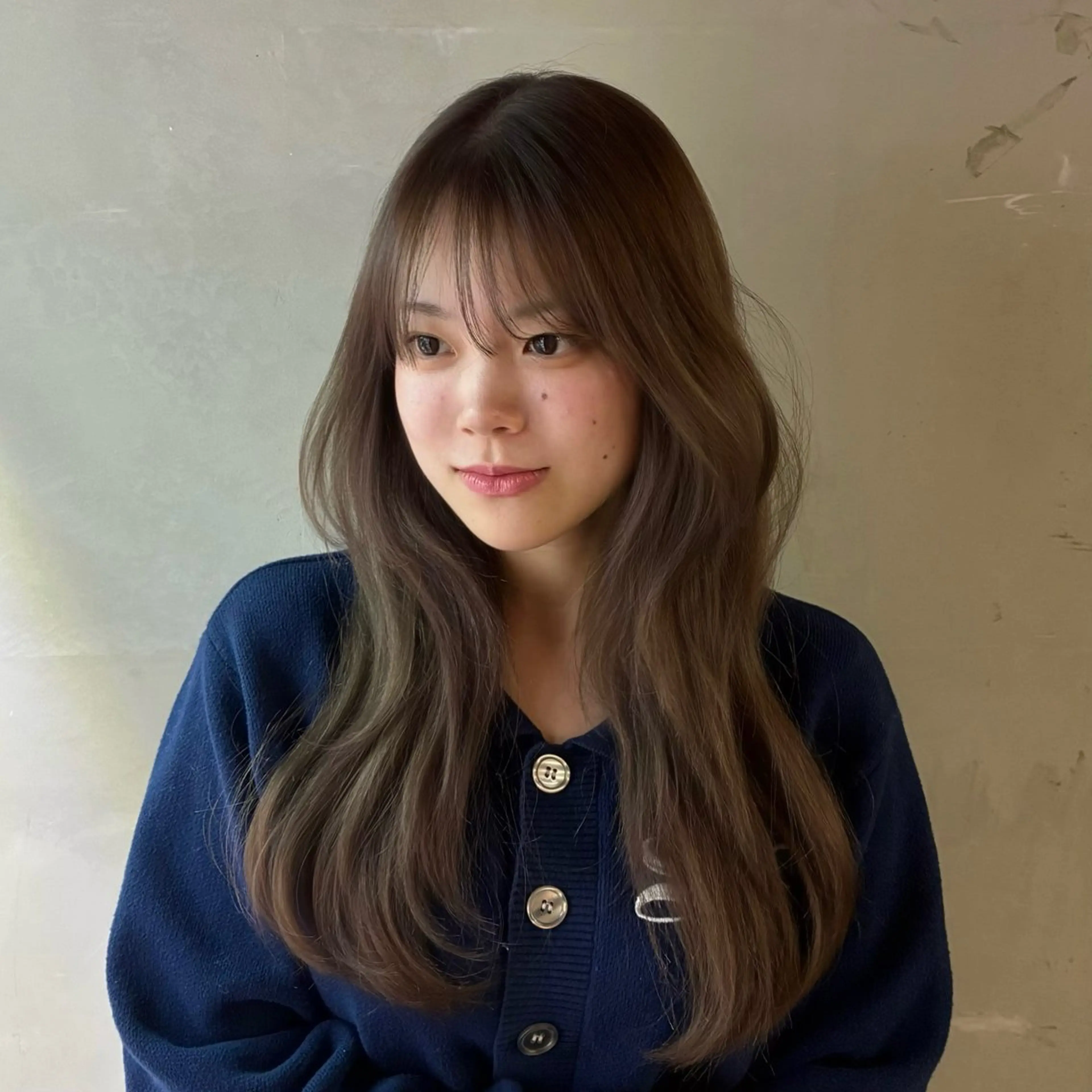 ロング ヘアカラー nanami🏷🤎 ふんわりカラーのヘアスタイル