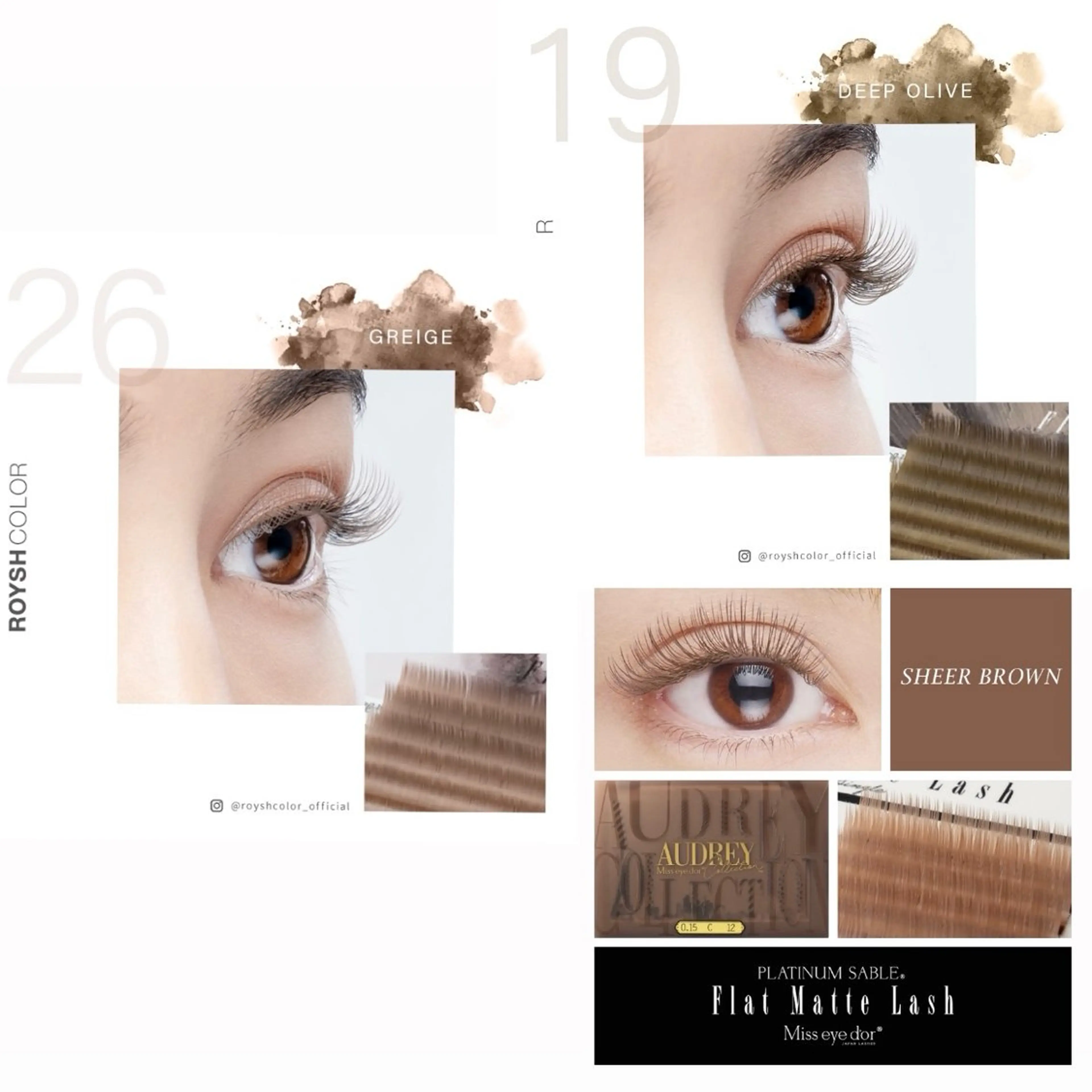 マツエク・マツパ Flora ❀ 𝙖𝙯𝙪 ❀のマツエク・マツパデザイン