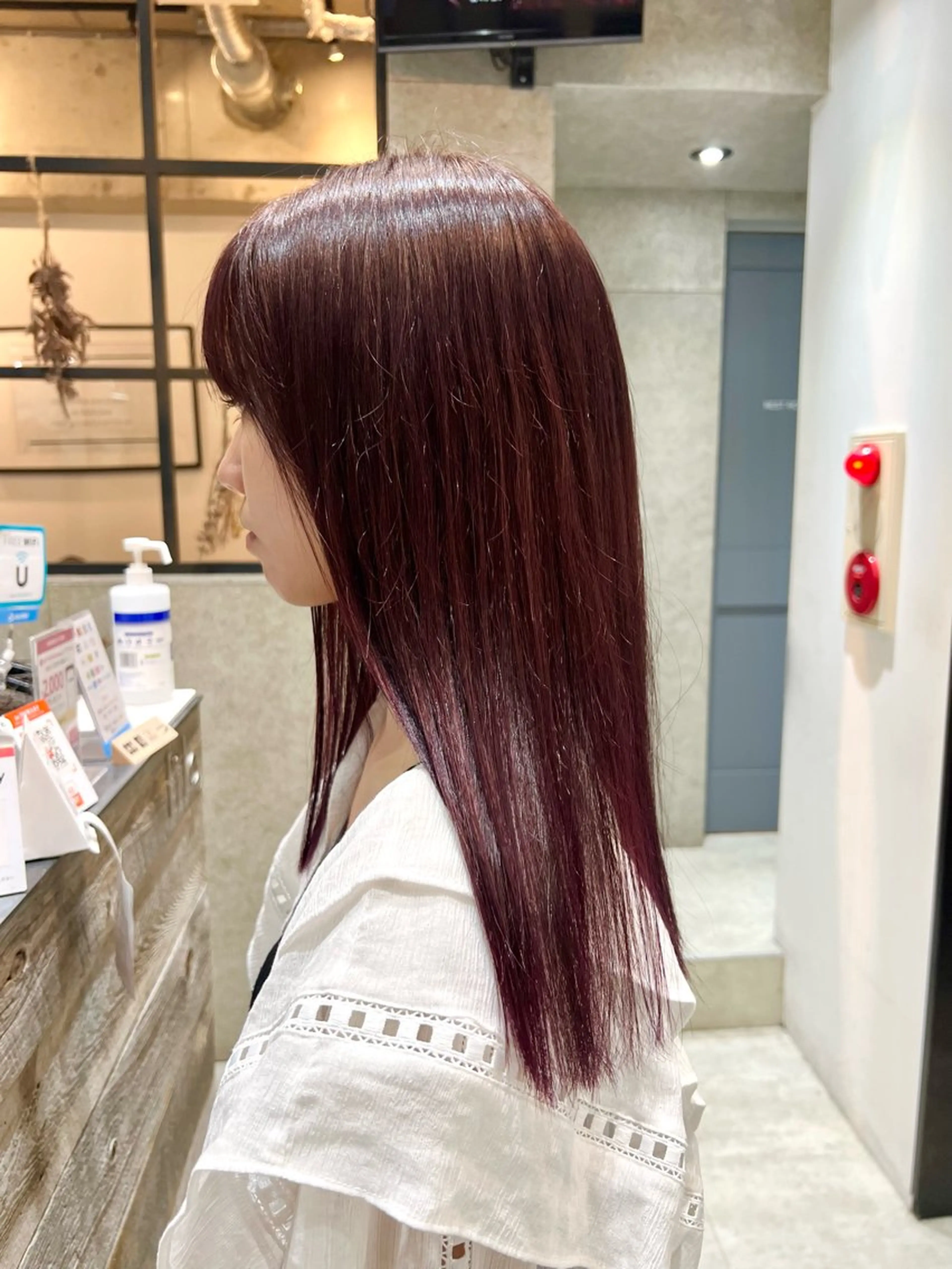 ロング カラー トリートメント カット ヘアカラー トリートメント 🌿ニュアンス/髪質 改善🌿Fukudaのヘアスタイル