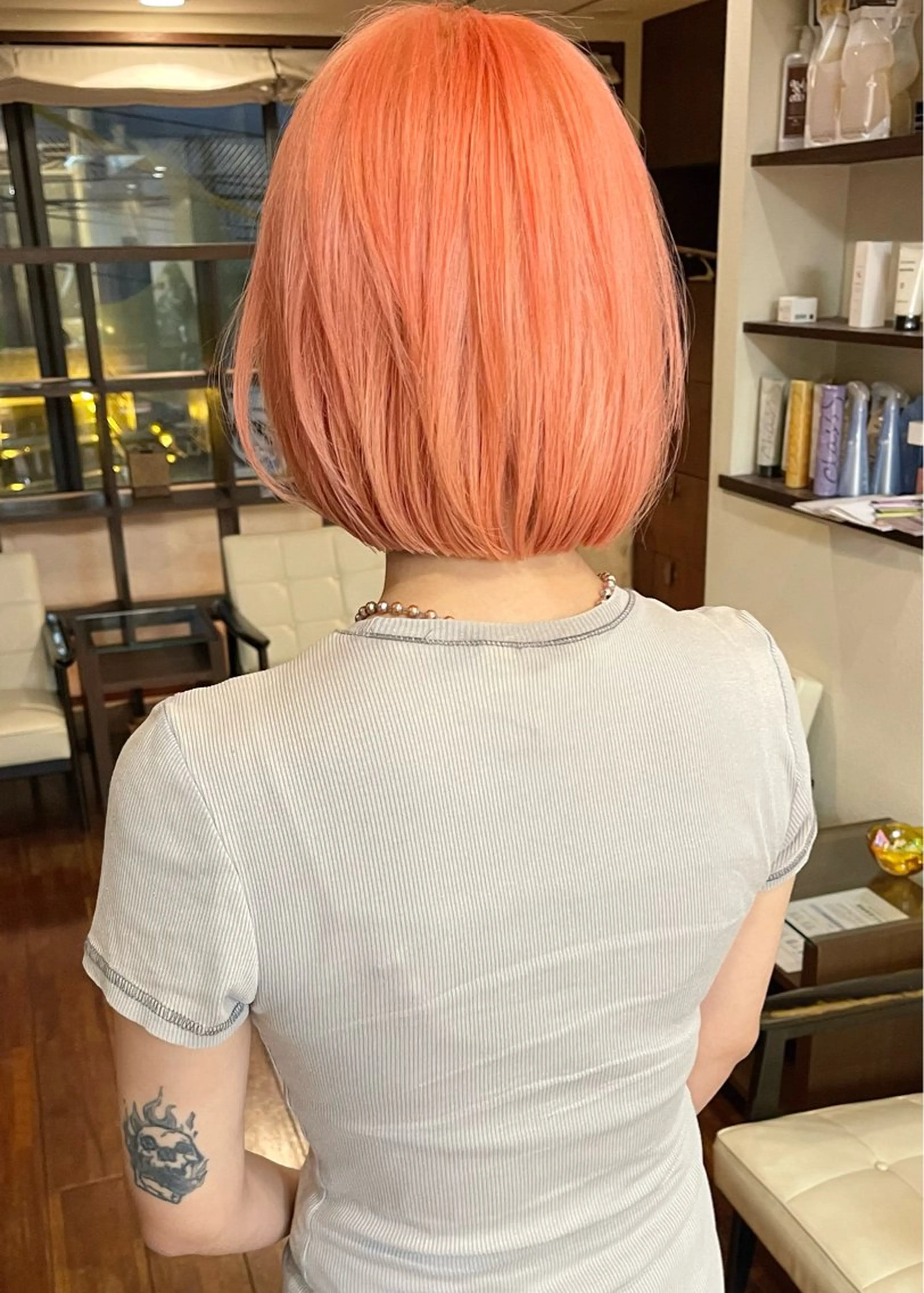 ショート カット ヘアカラー トリートメント 田室 和幸のヘアスタイル