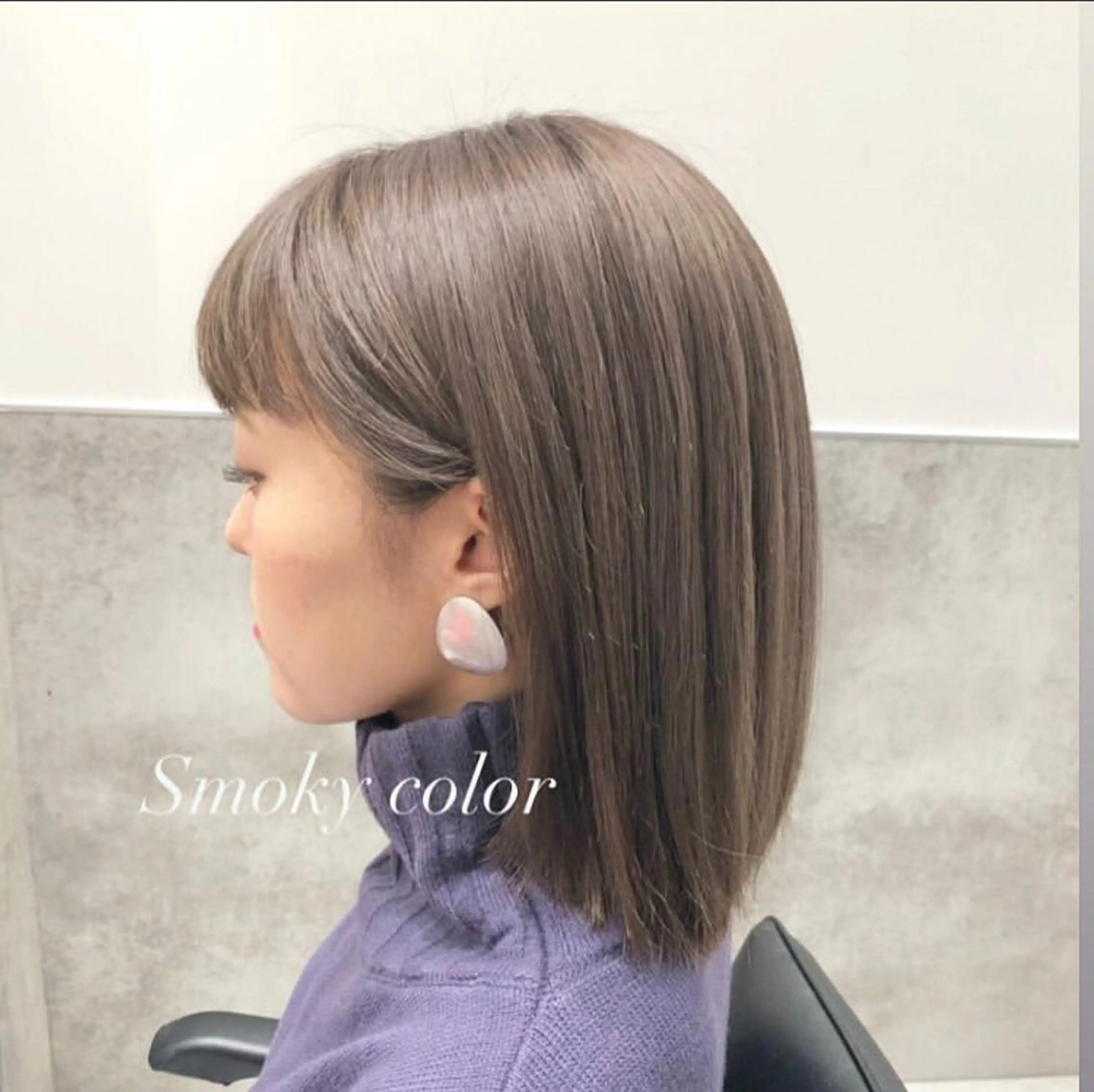 ミディアム カラー パーマ ヘアアレンジ メンズ キッズ アッシュ ケアカラー 透明感カラー カット ヘアカラー トリートメント GOTODAY SHAiRE SALON (原宿本店)所属・stylist 🎀 kanaのその他イメージ