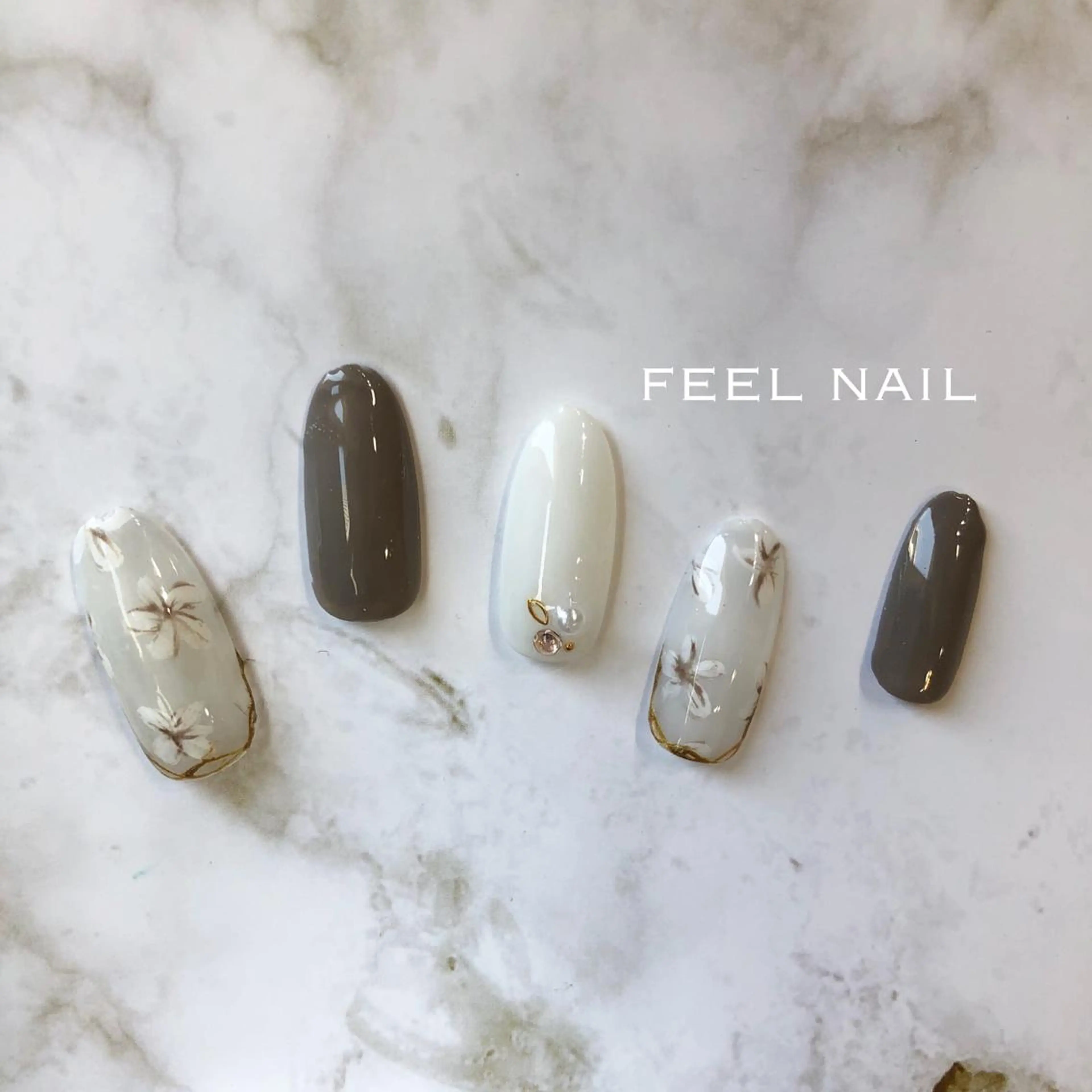 ネイル オフィスネイル 近藤 あみのネイルデザイン