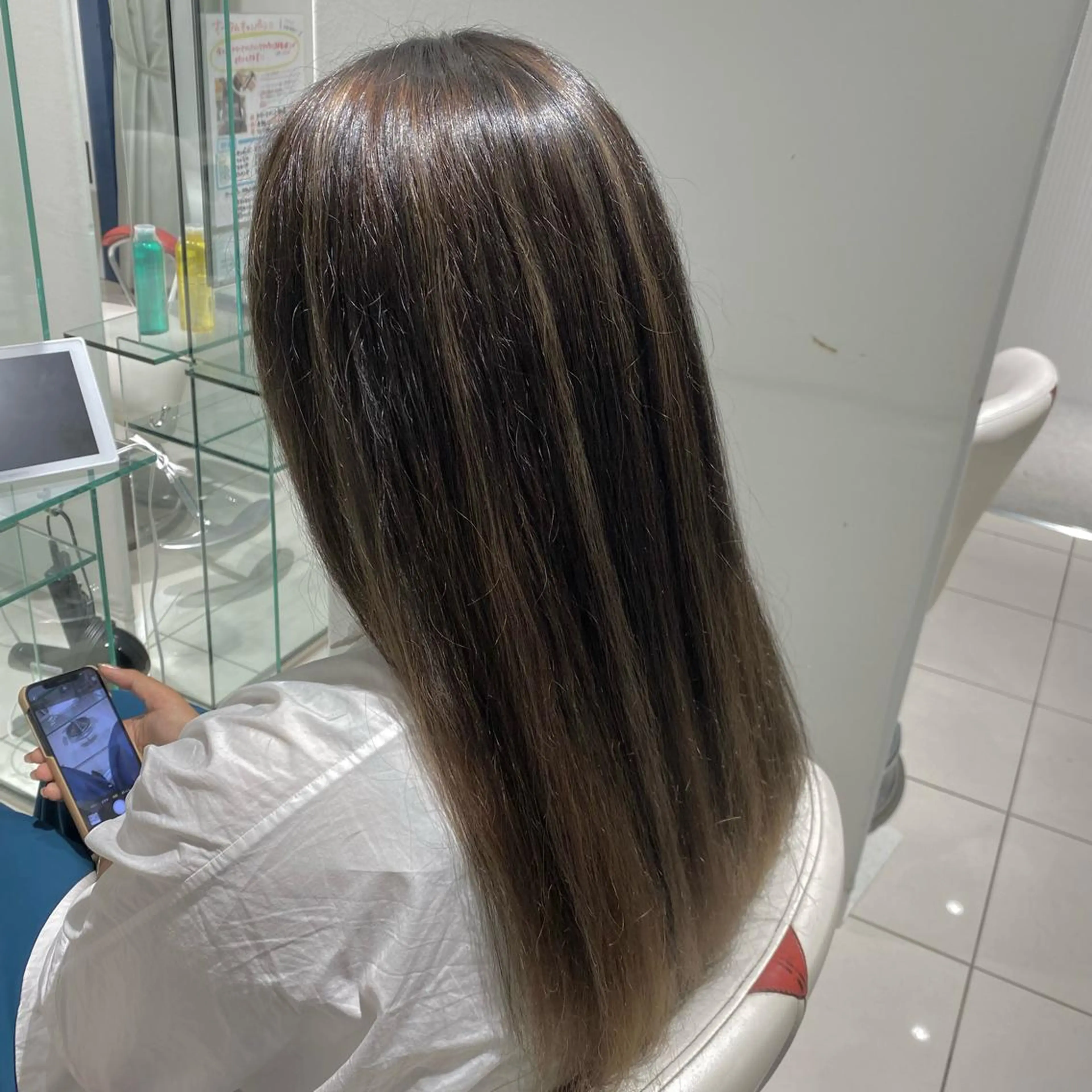 カラー バレイヤージュ ヘアカラー トリートメント stylist 🐶内藤 成香のヘアスタイル