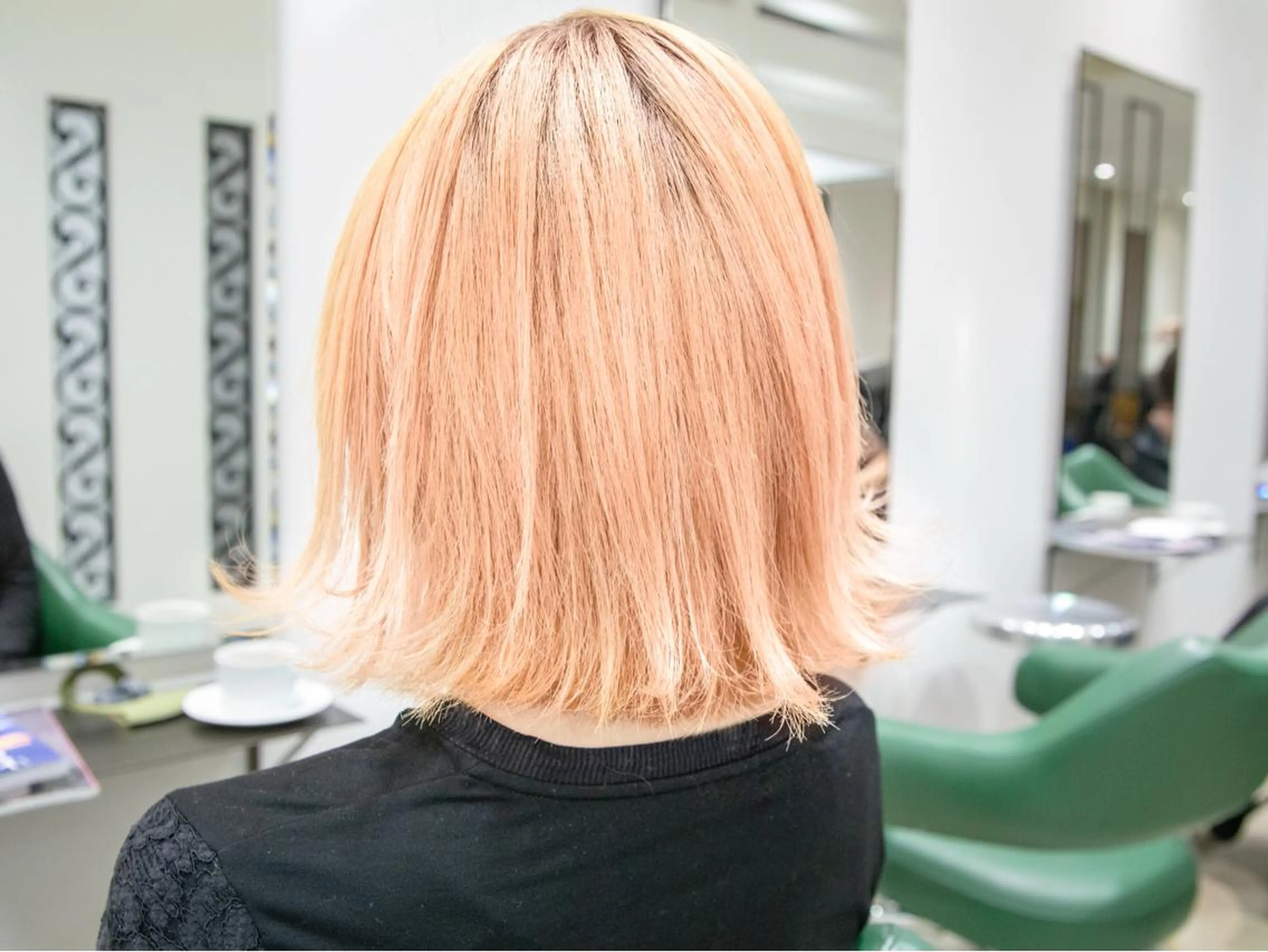 ミディアム カラー Re:ta Hair 飯田淳平のヘアスタイル