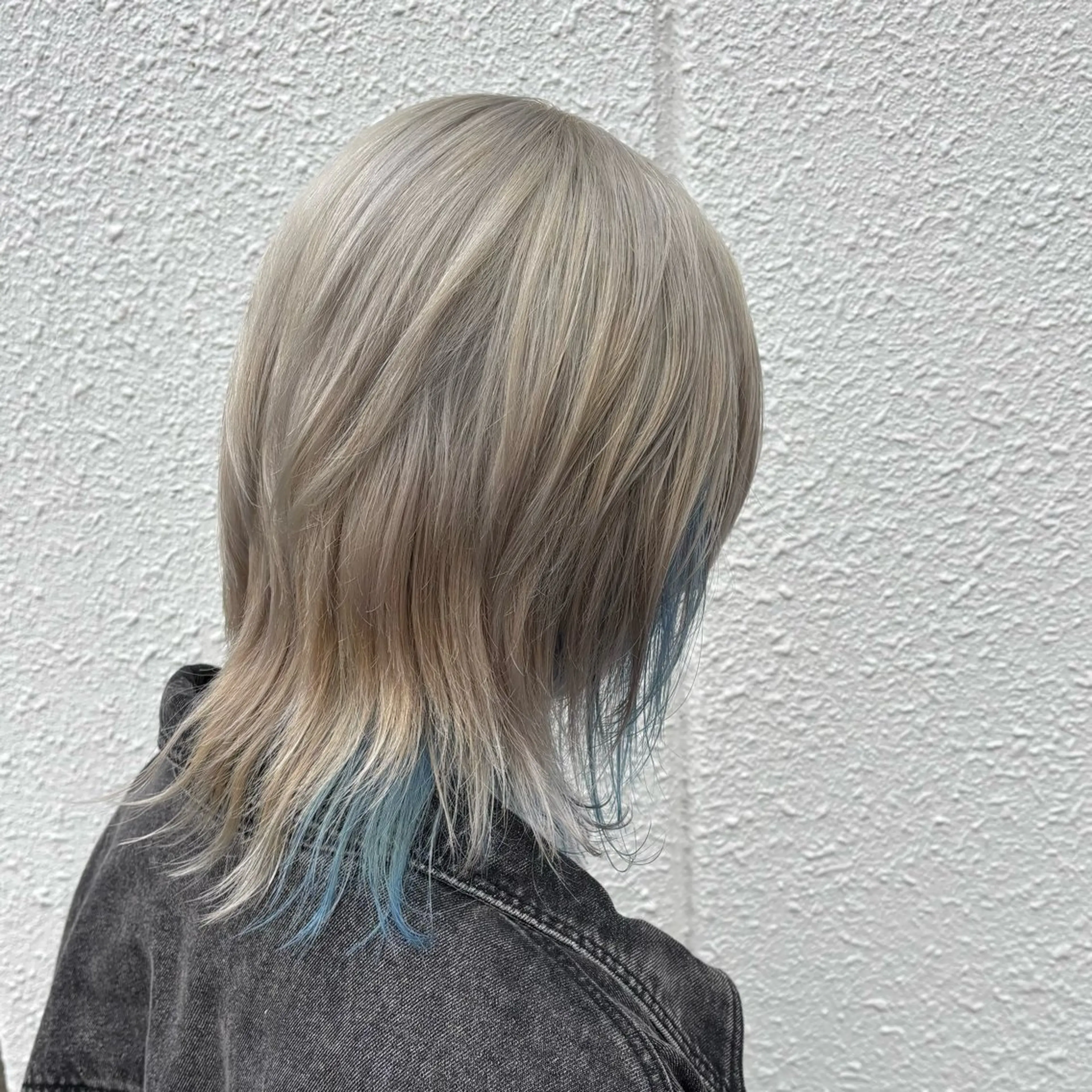 ミディアム ヘアカラー 🎀ハイトーン/ 艶カラー/夕月🎀のヘアスタイル