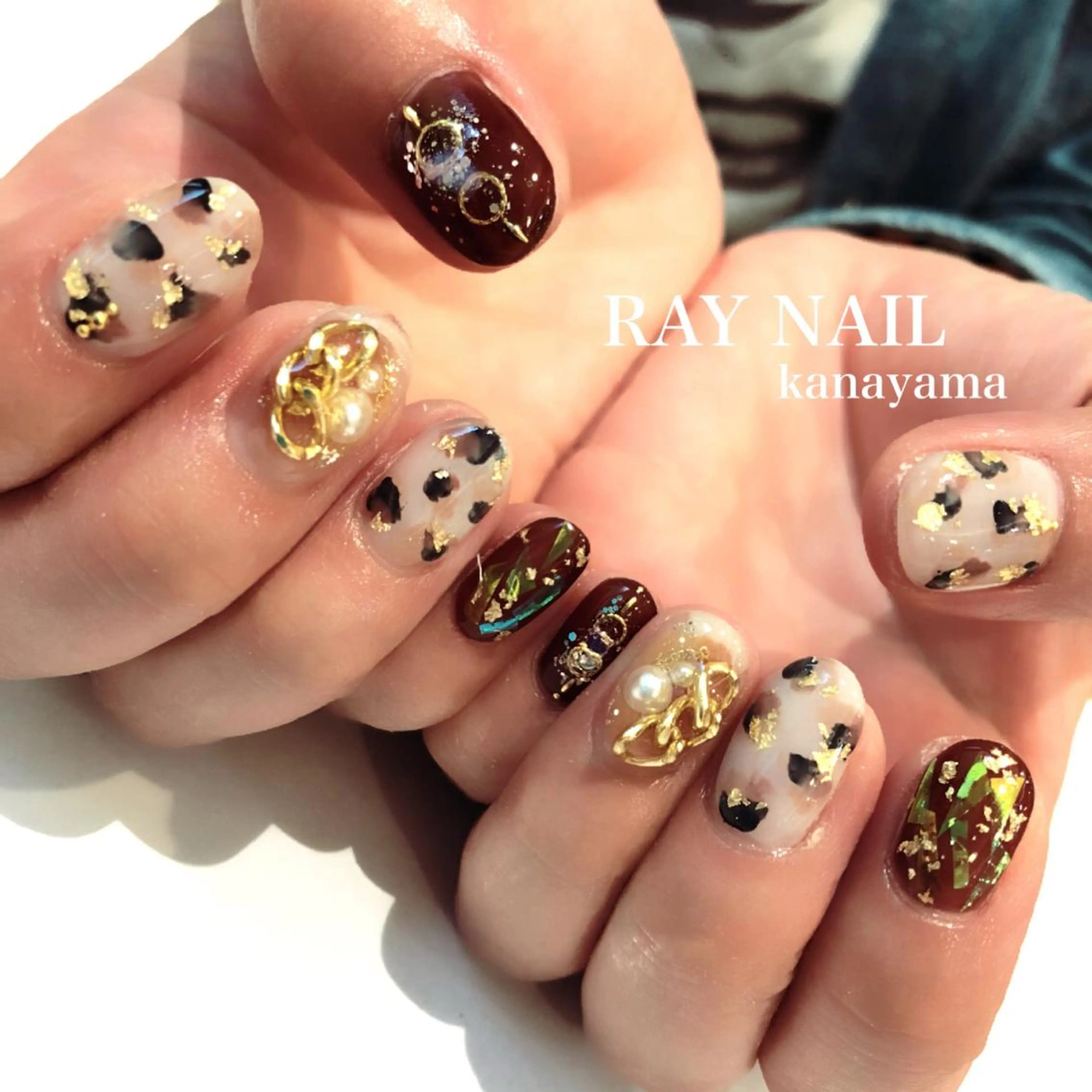 ネイル ニュアンスネイル Arowa 伊田のネイルデザイン