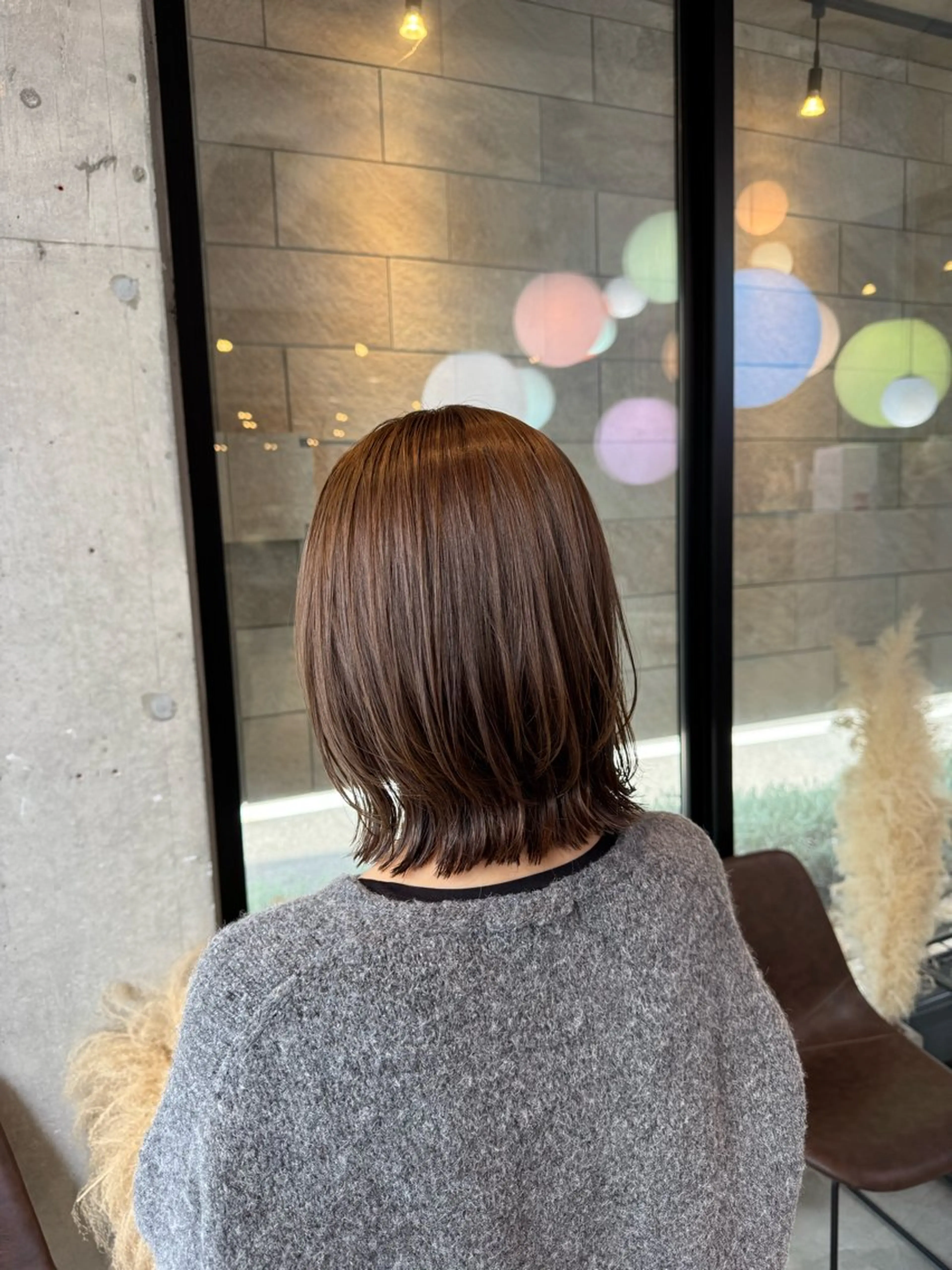 【minimo価格🥣】透明感カラー+保湿トリートメントの写真