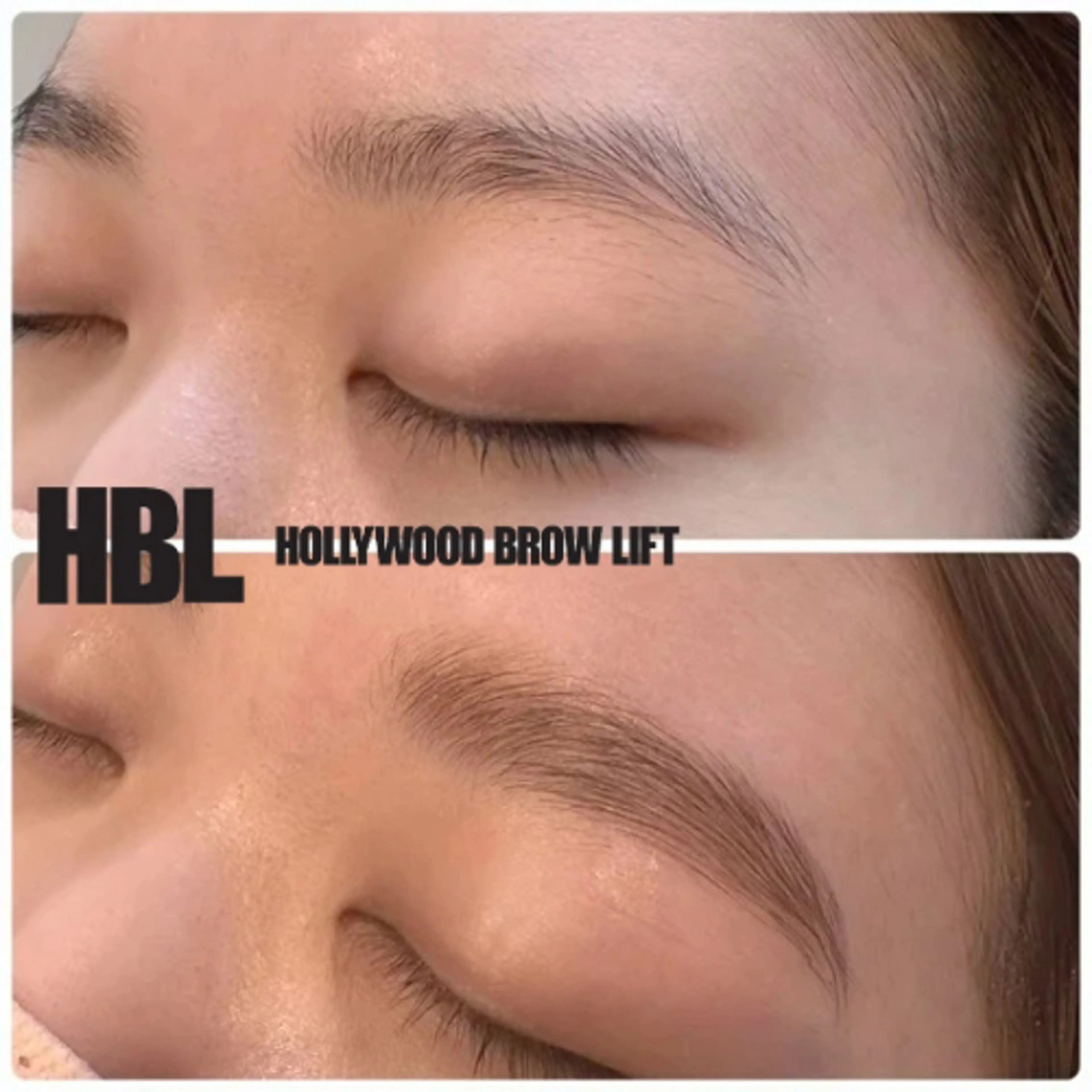 アイブロウ ハリウッドブロウリフト 眉毛ワックス脱毛 Nono Nail ノノネイルのネイルデザイン