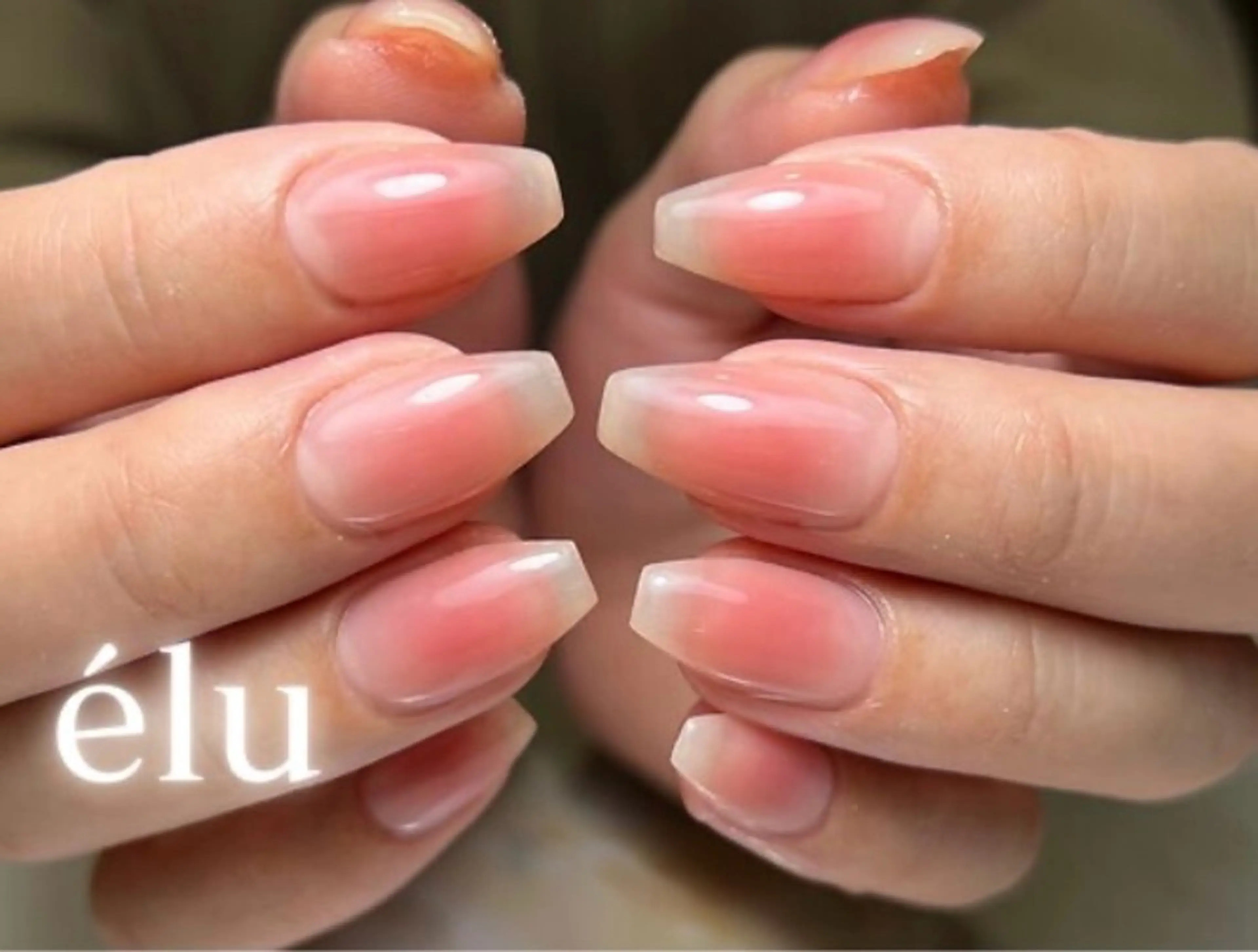 ネイル チークネイル エルバイノリコ小川 パラジェル取扱店のネイルデザイン