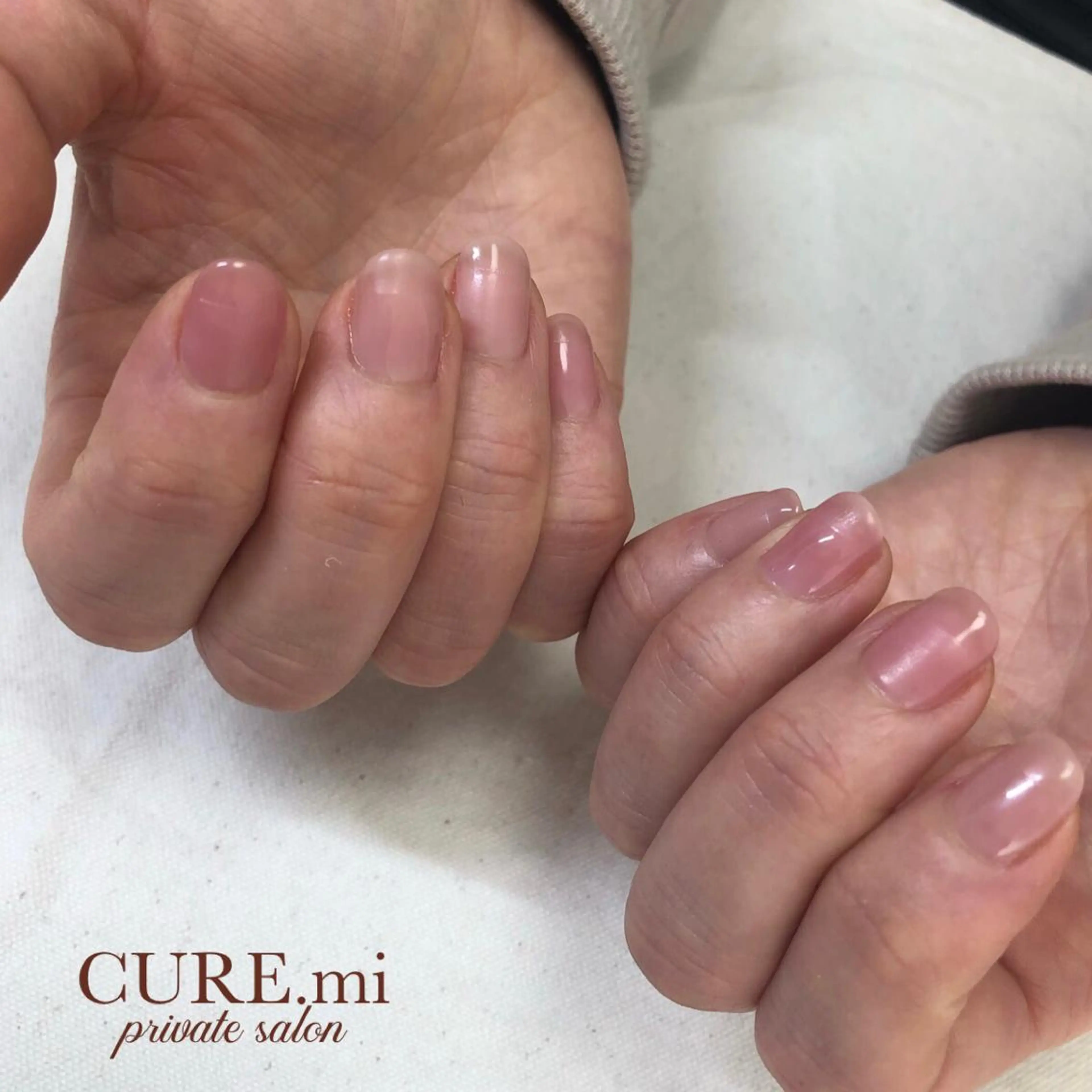 ネイル マットネイル ピンク ハンドネイル ハンドケア 伊藤 美香のその他イメージ
