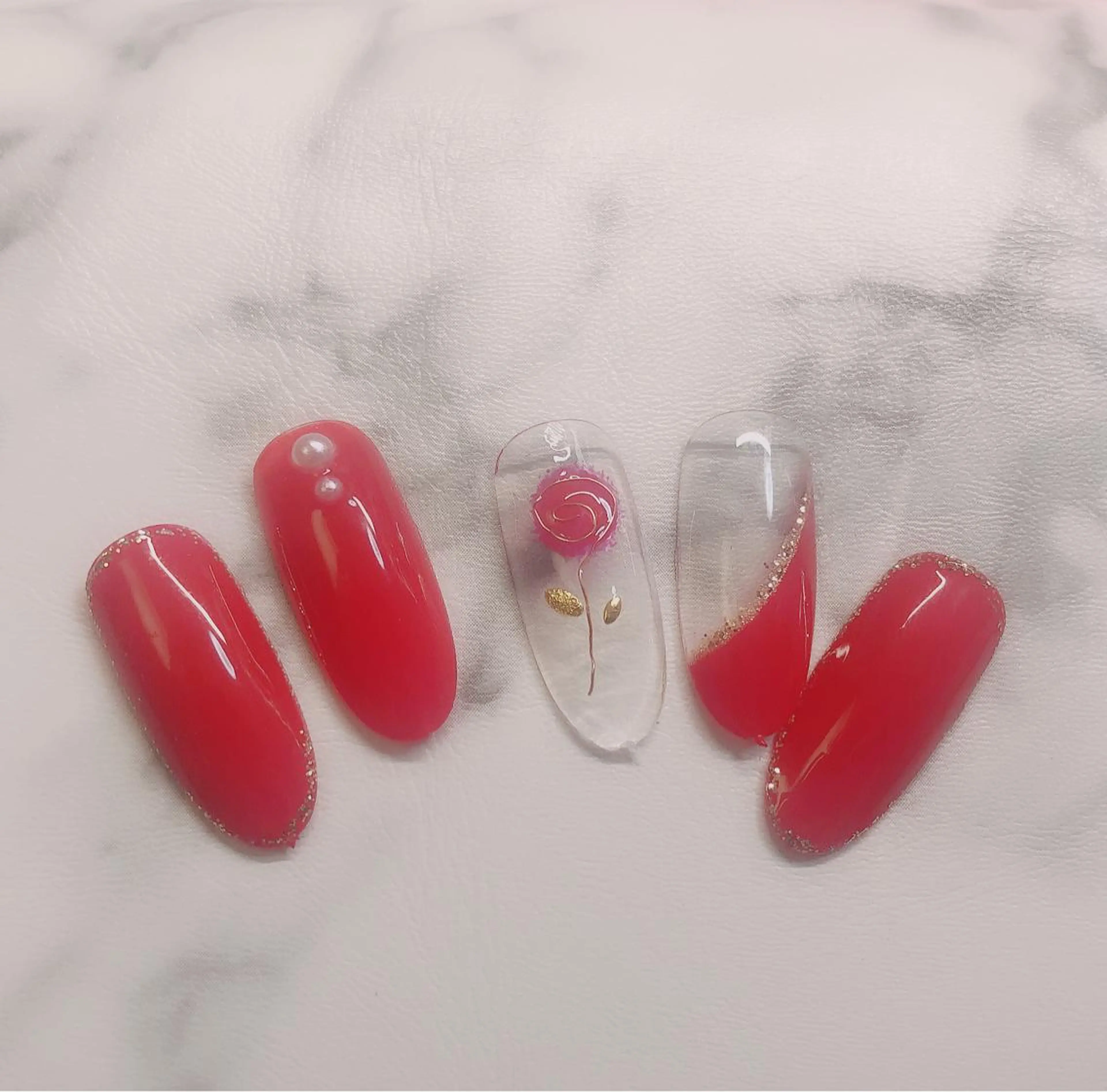 ネイル ハンドネイル ネイルサロンエクラ 🫧Shizukaのネイルデザイン