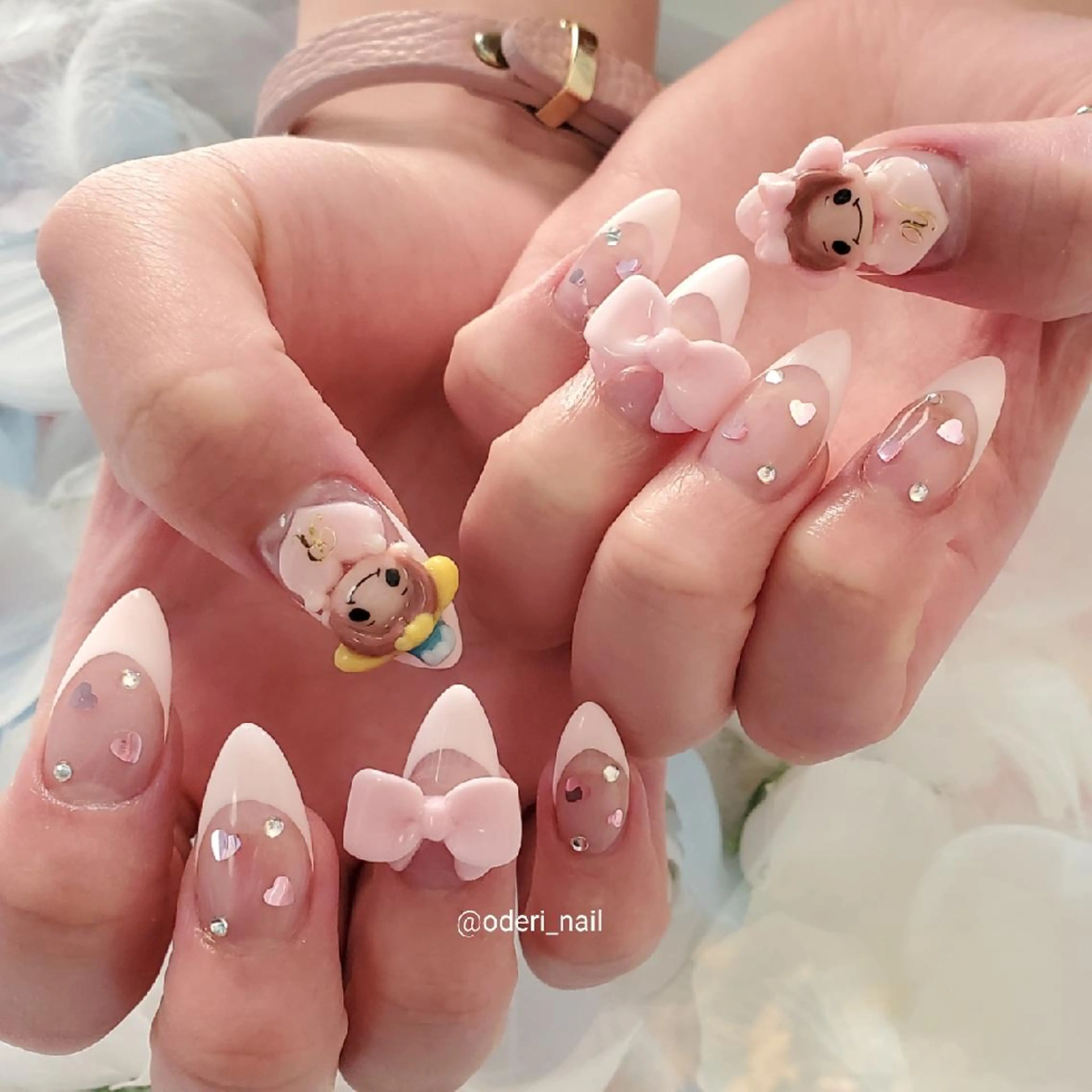 ネイル アートネイル ジェルネイル おで@ oderi_nailのネイルデザイン