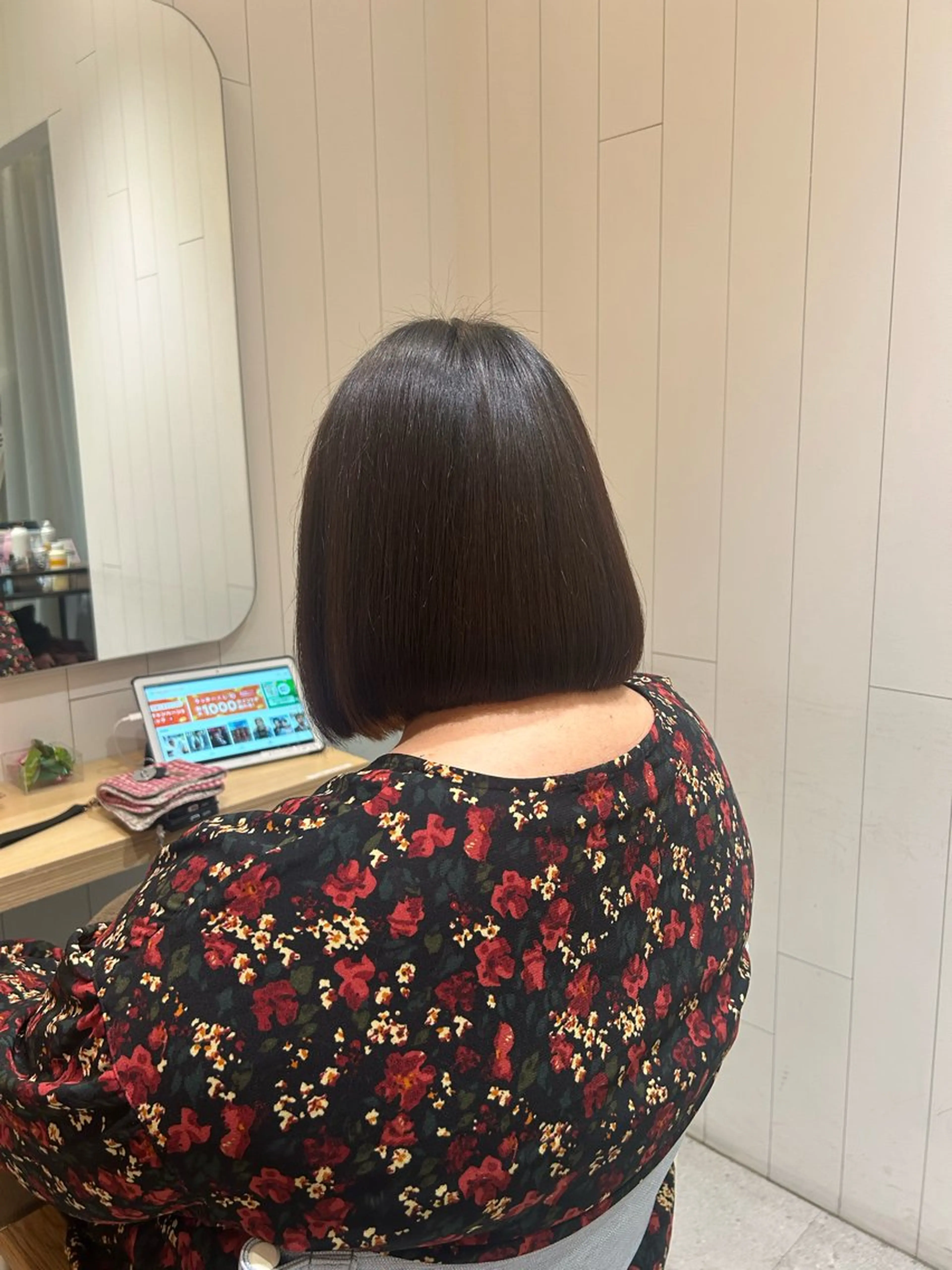ミディアム ボブ ショート✂︎ボブ/ /小駒杏花のヘアスタイル