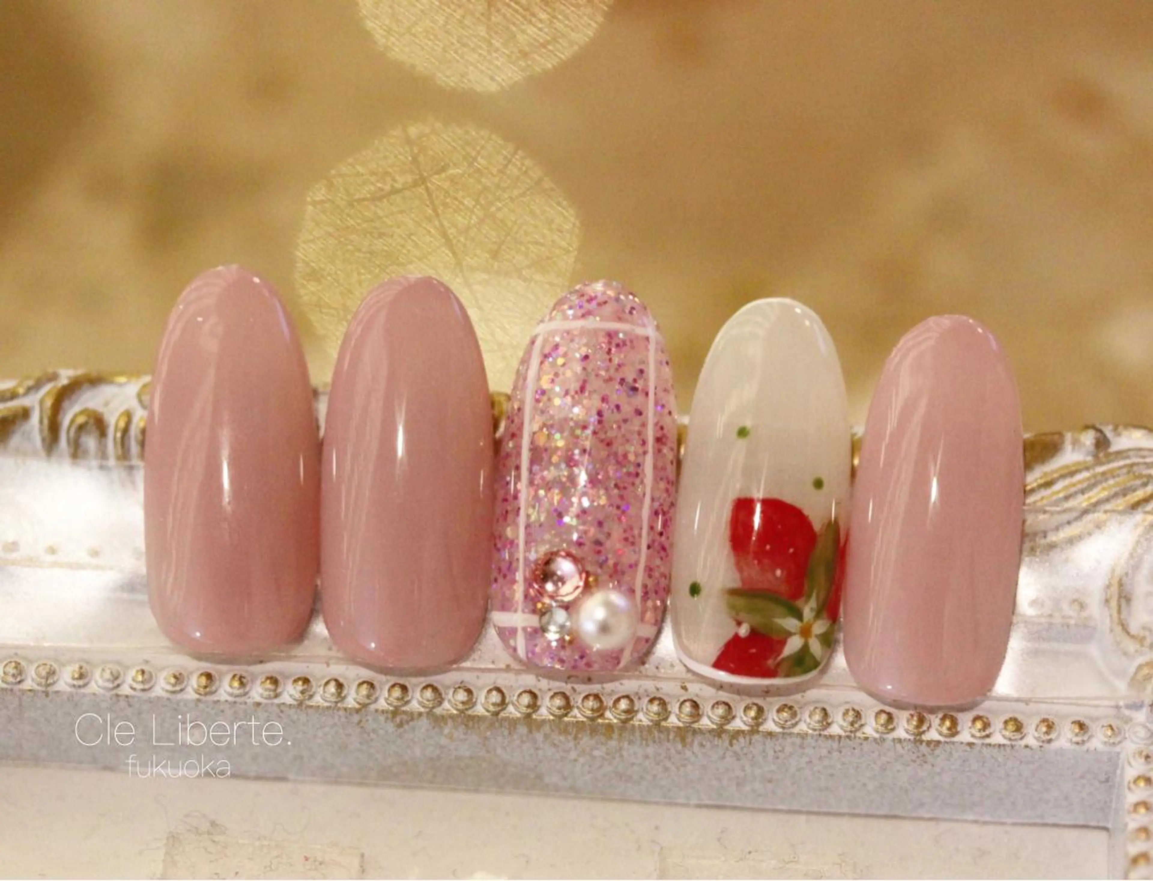 ネイル 春ネイル Elio 国泰寺のネイルデザイン