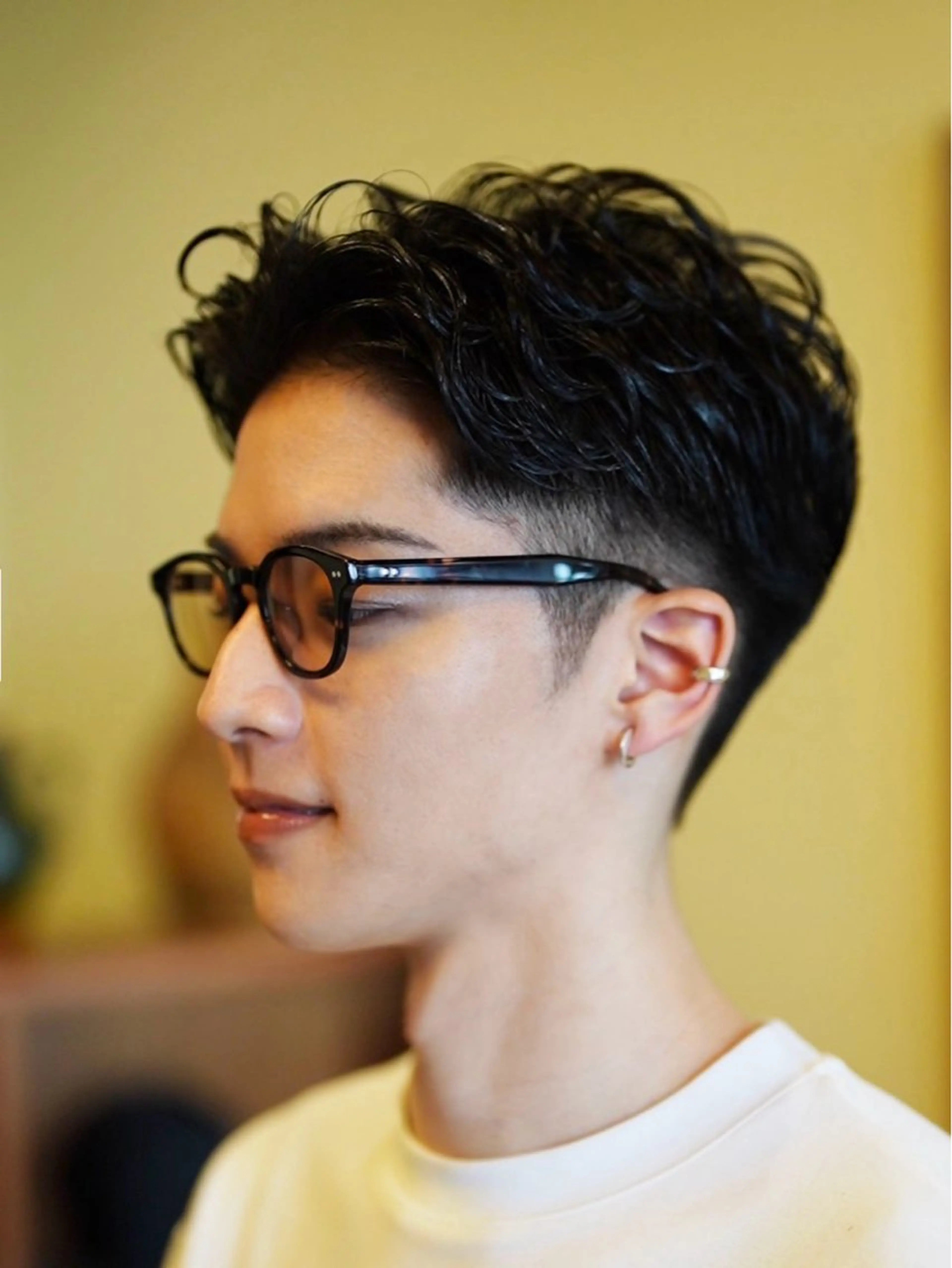 パーマ メンズ メンズパーマ いしだ りょうのヘアスタイル