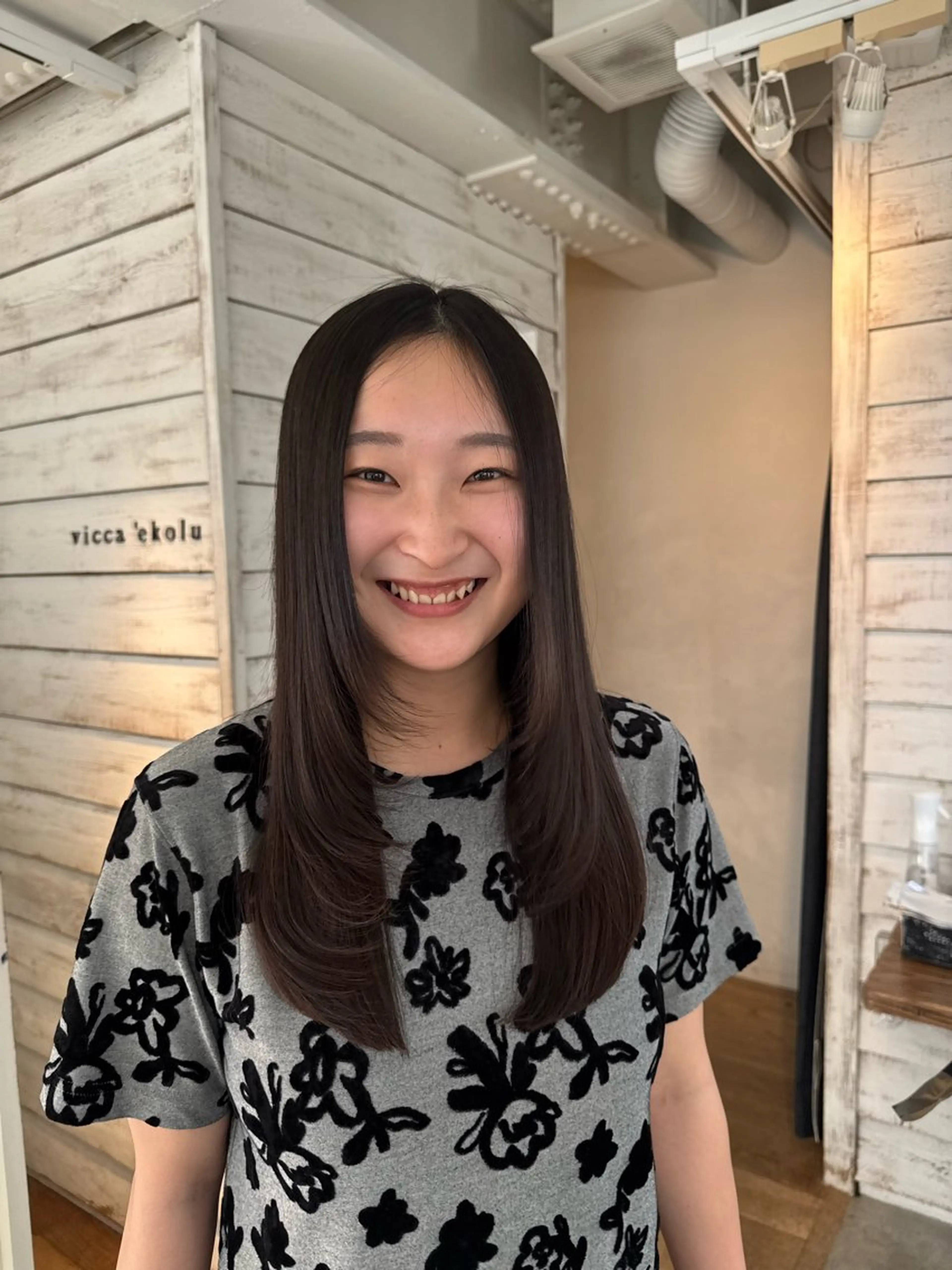 ロング カット トリートメント 🪞表参道パーマ Nikachi🪞のヘアスタイル