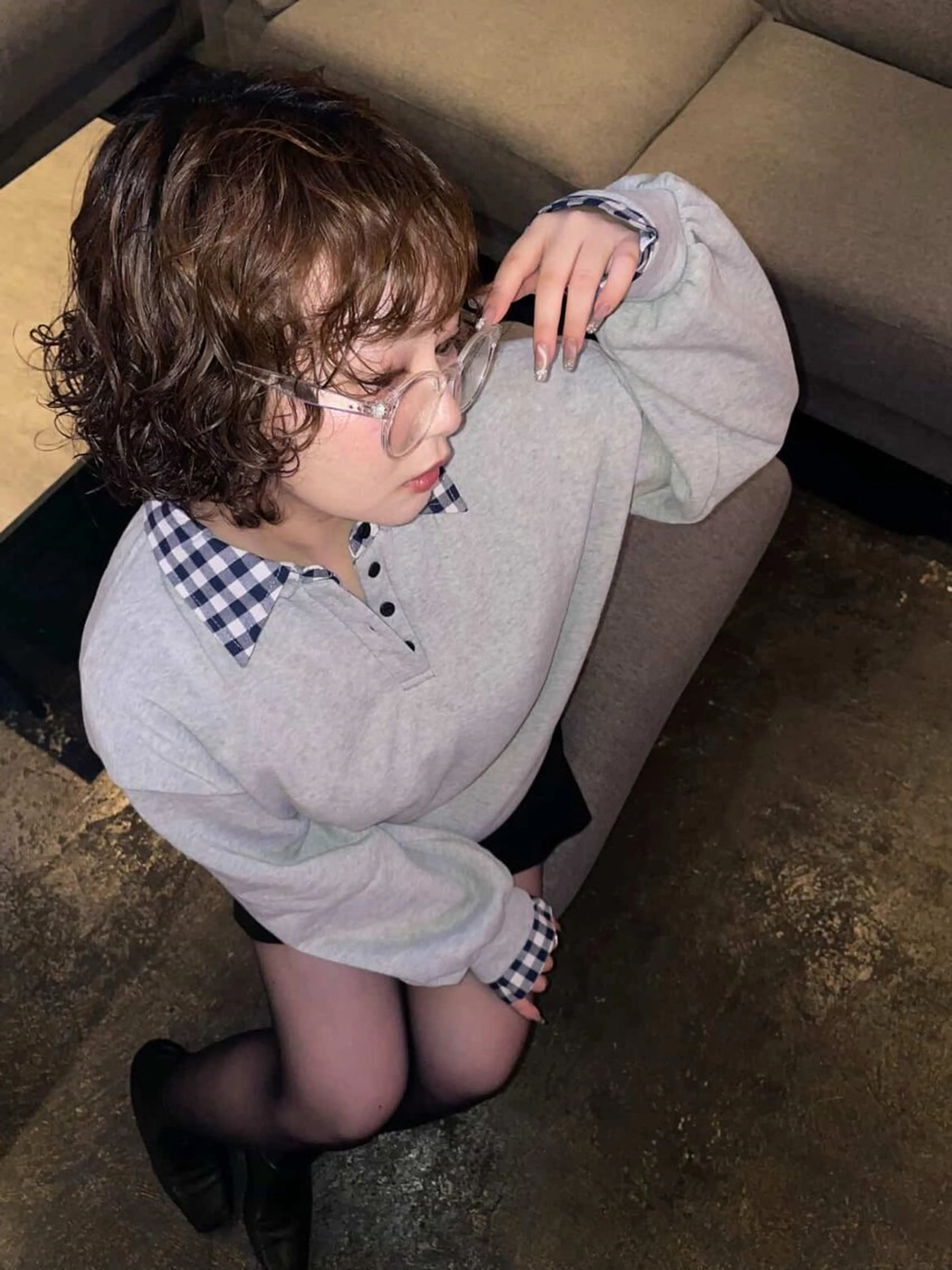 ミディアム パーマ カット パーマ kaito パーマ募集！🔵のヘアスタイル