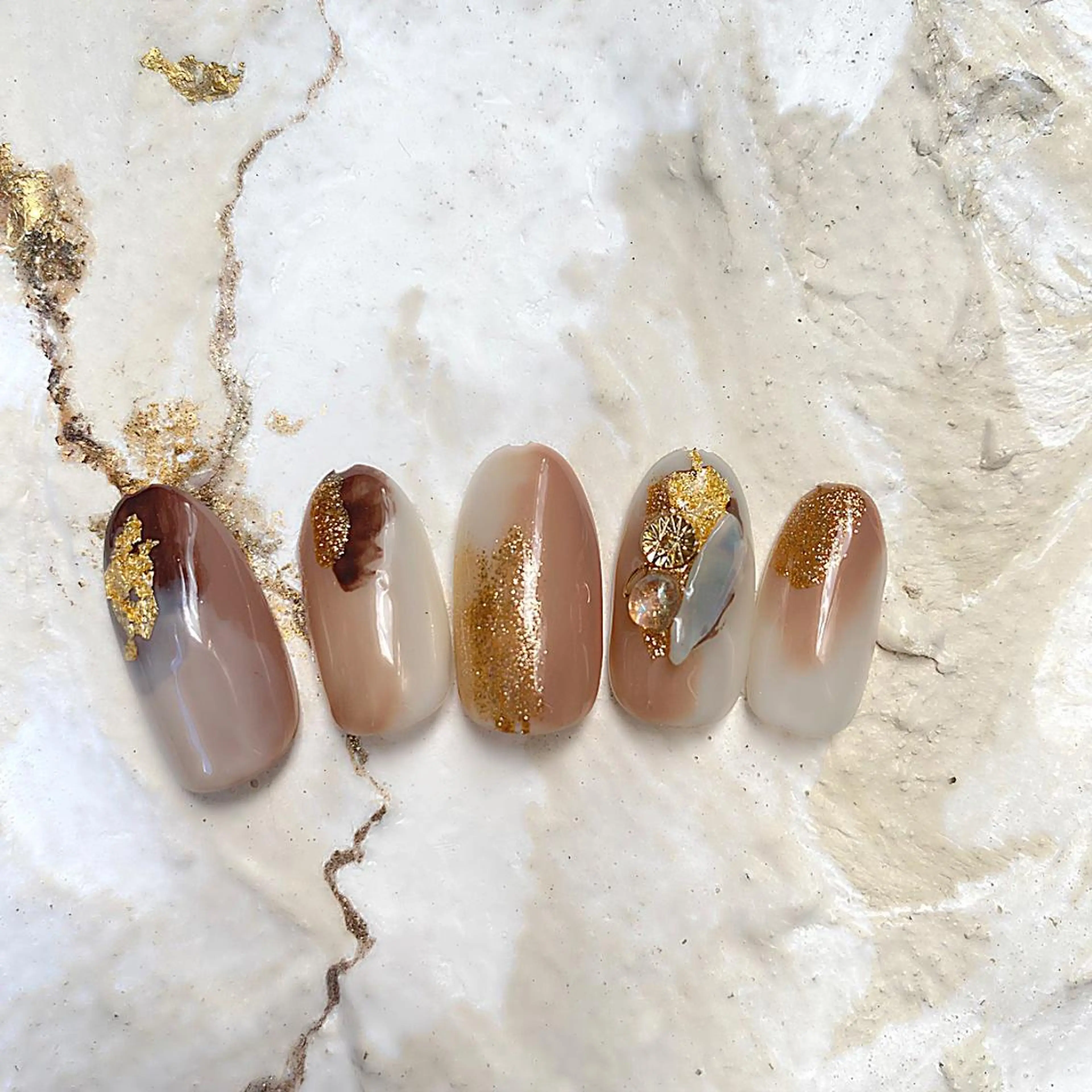 ネイル ニュアンスネイル nail l_yukiのネイルデザイン