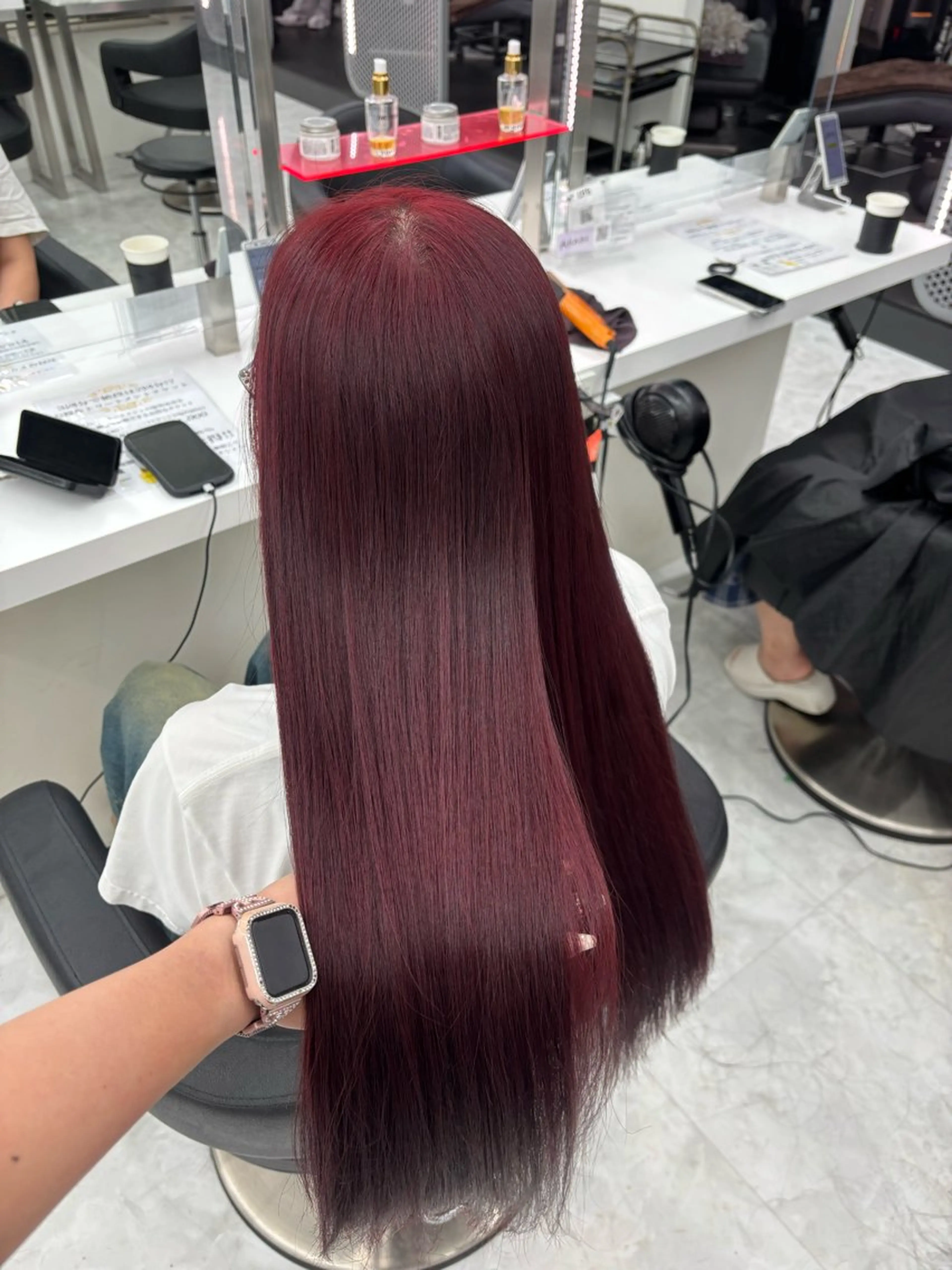 カラー かわいい艶髪🤍 れいな🤍のヘアスタイル