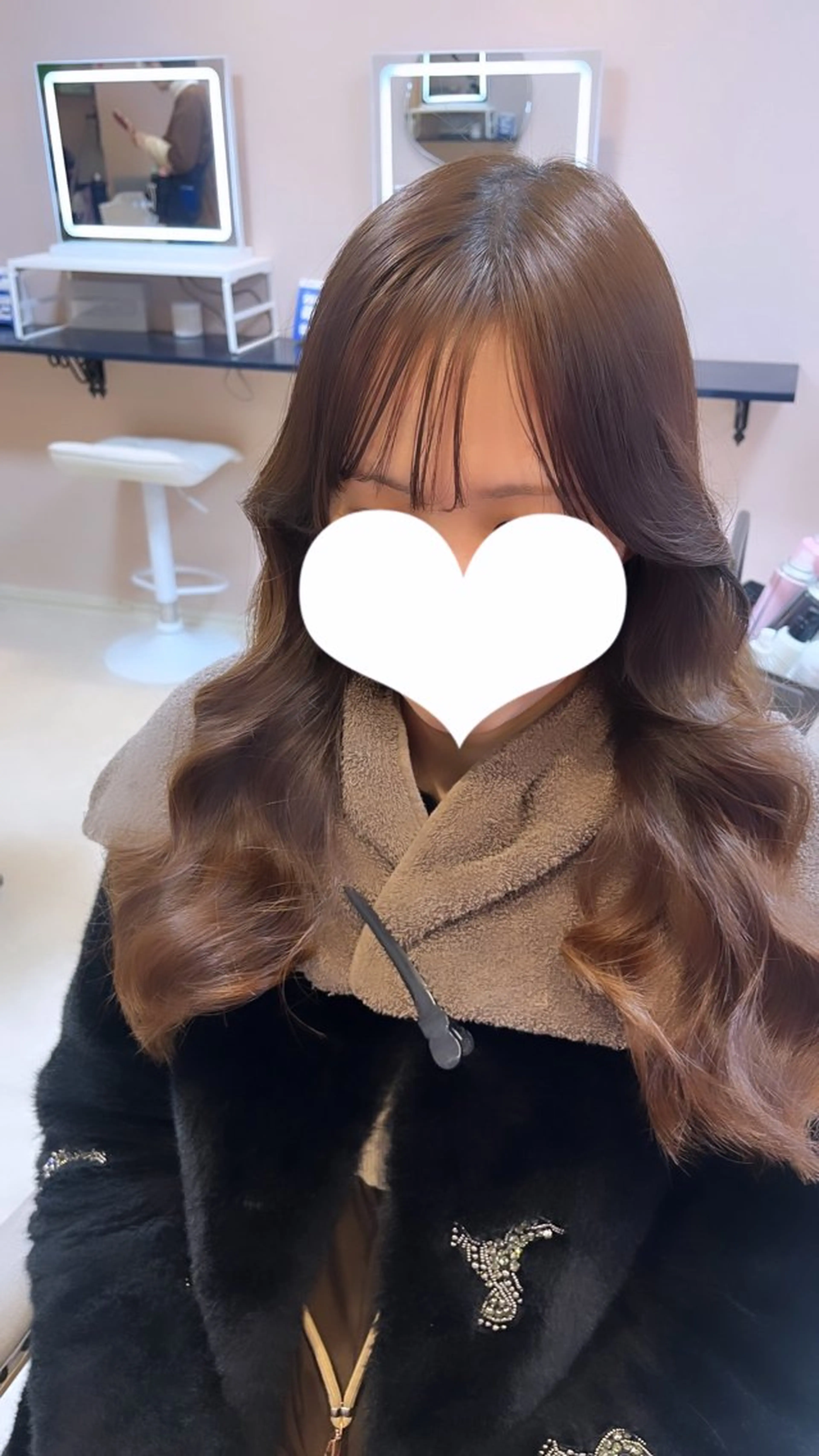 ロング ヘアアレンジ 韓国風ヘア ヤマダ アヤノのヘアスタイル