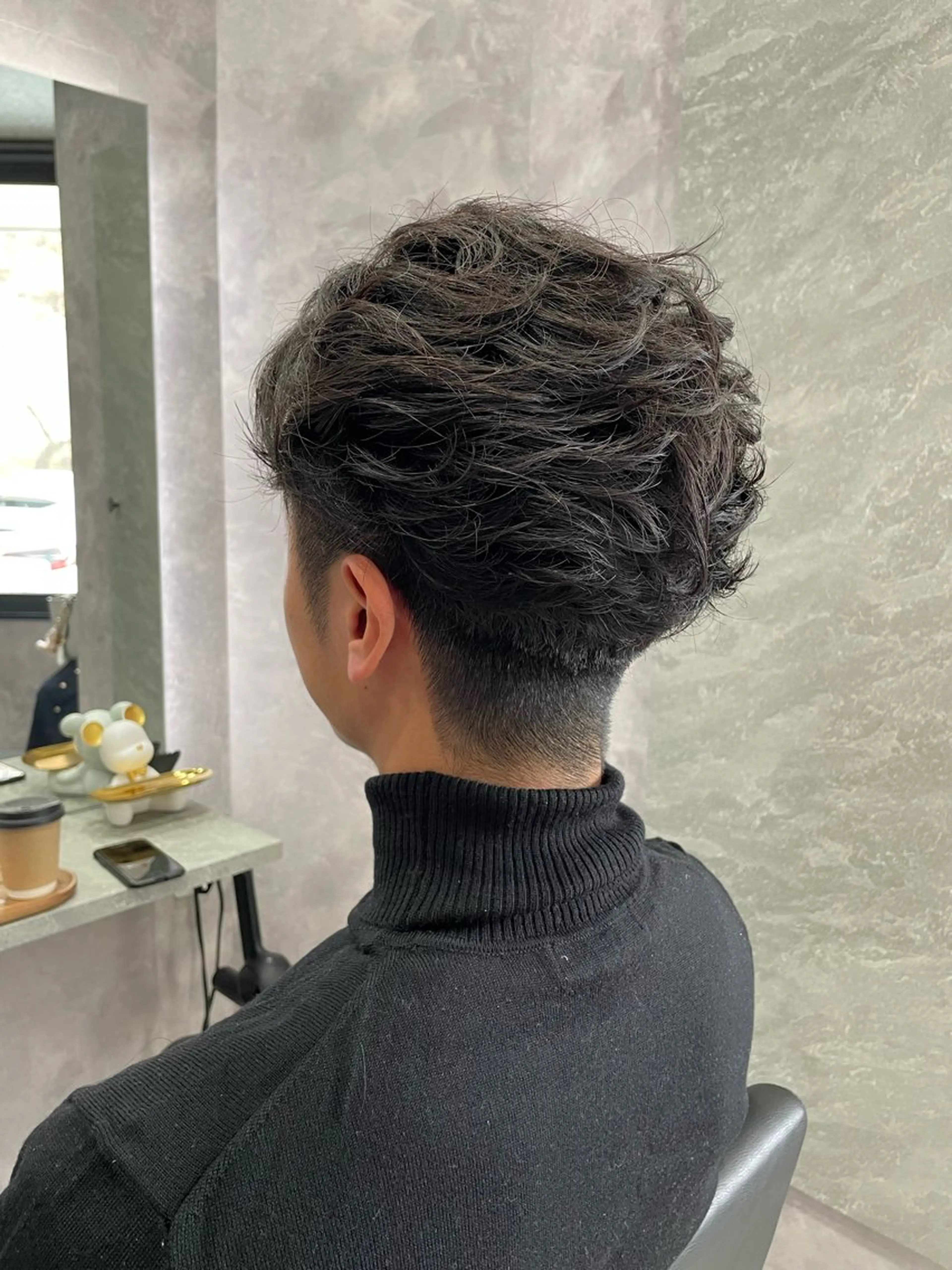 パーマ メンズ フェザーパーマ メンズパーマ ✨中野✨髪質改善✨ 野口虎剛のヘアスタイル