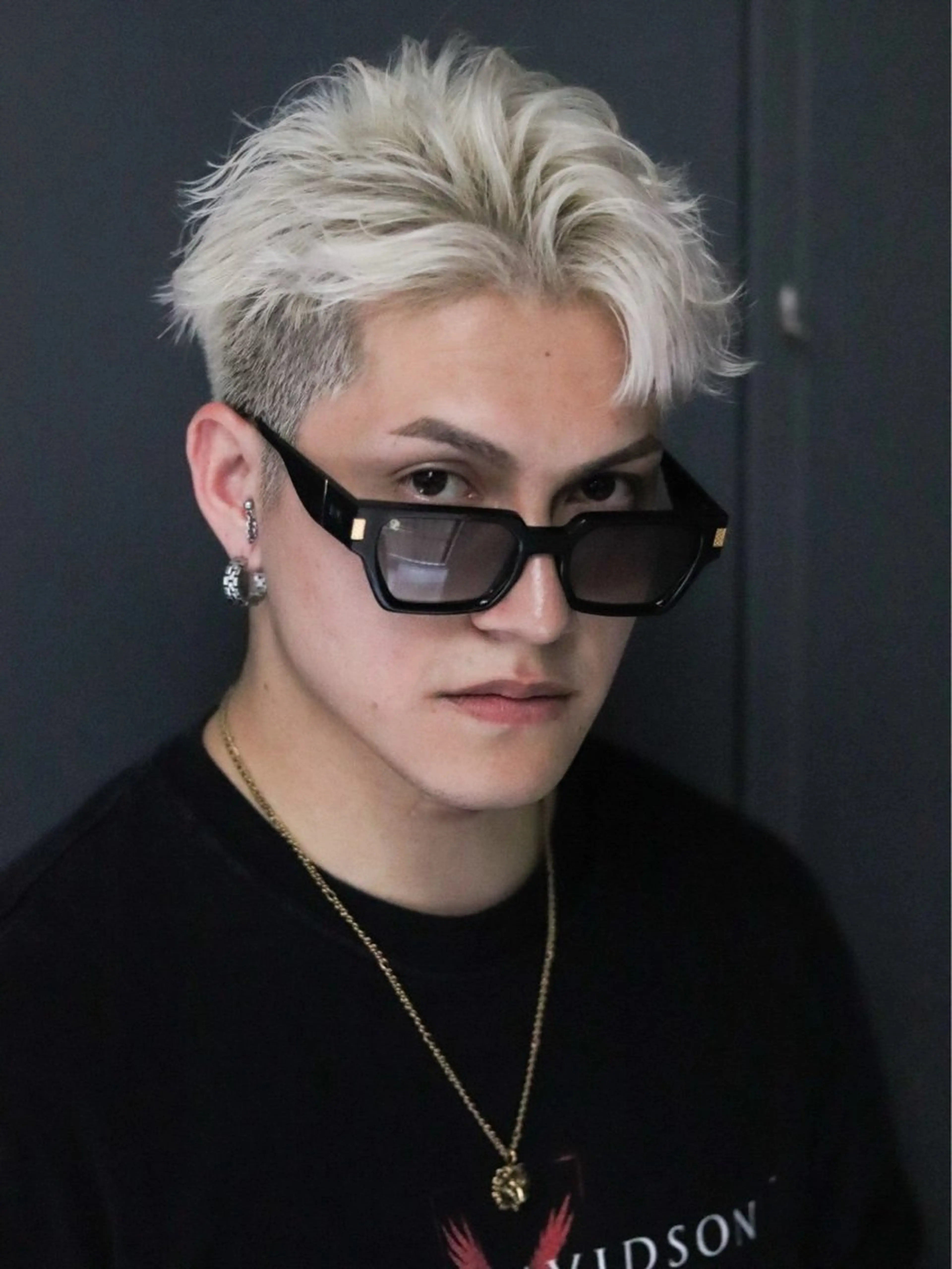 ショート カラー メンズ カット ヘアカラー パーマ職人🔥/短髪 執行役員/YUTAのヘアスタイル