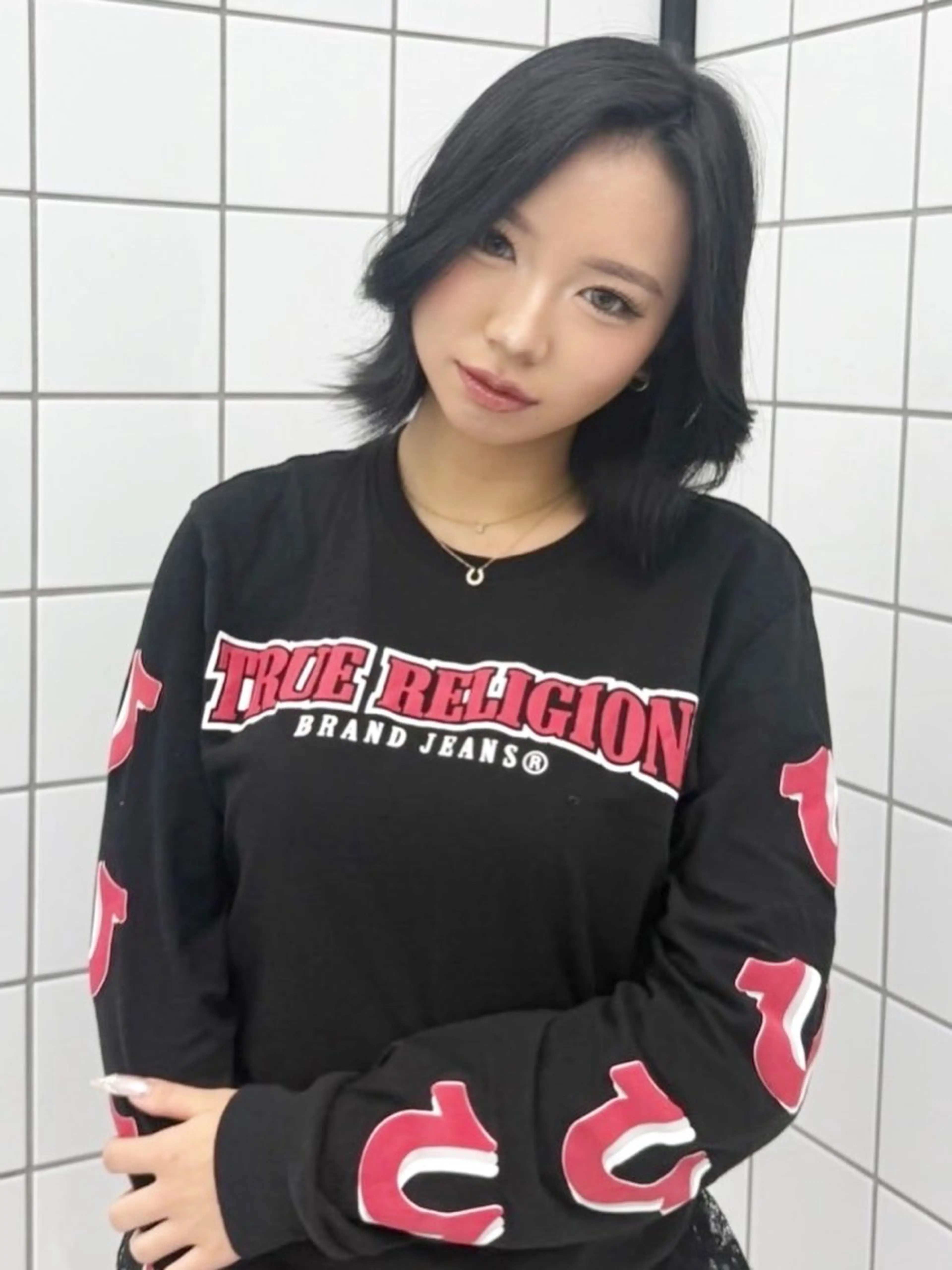 ショート バレイヤージュ/ メッシュ小林賢太朗のヘアスタイル