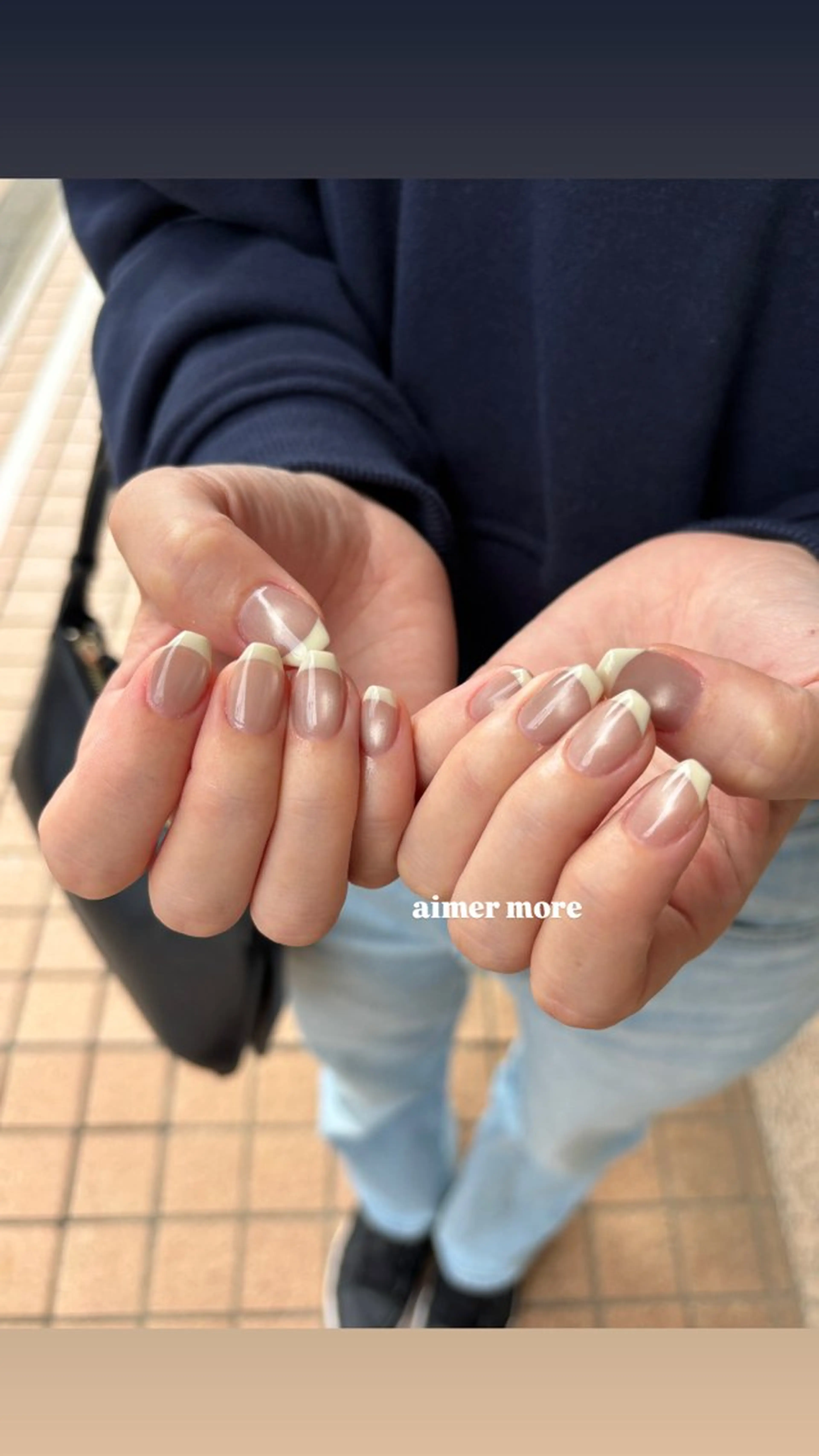 ネイル ハンドネイル NAGISA🧁🎀 持ち込み⌇パラジェルのネイルデザイン