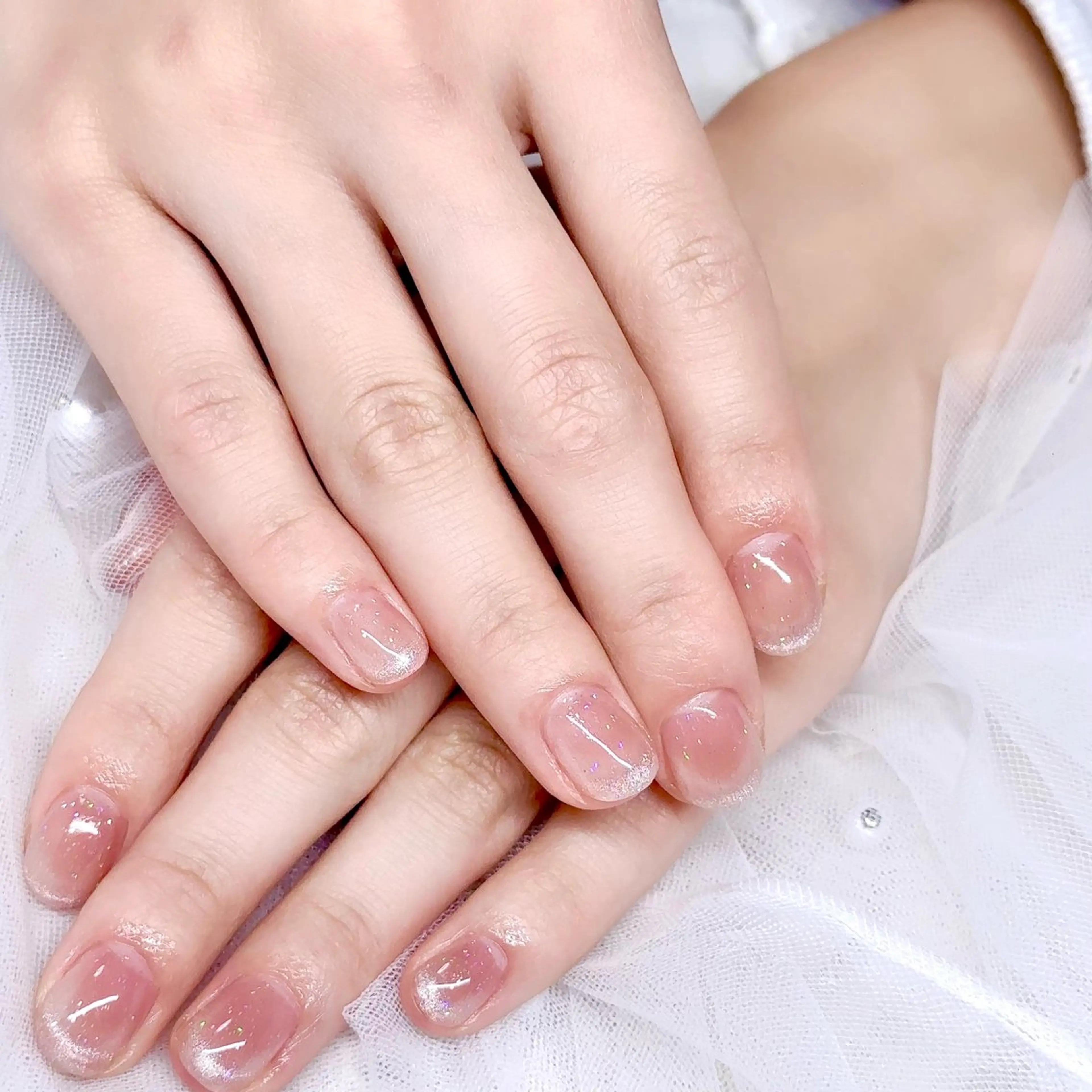 ネイル フレンチネイル マグネットネイル LOA.NAIL 本八幡店のネイルデザイン