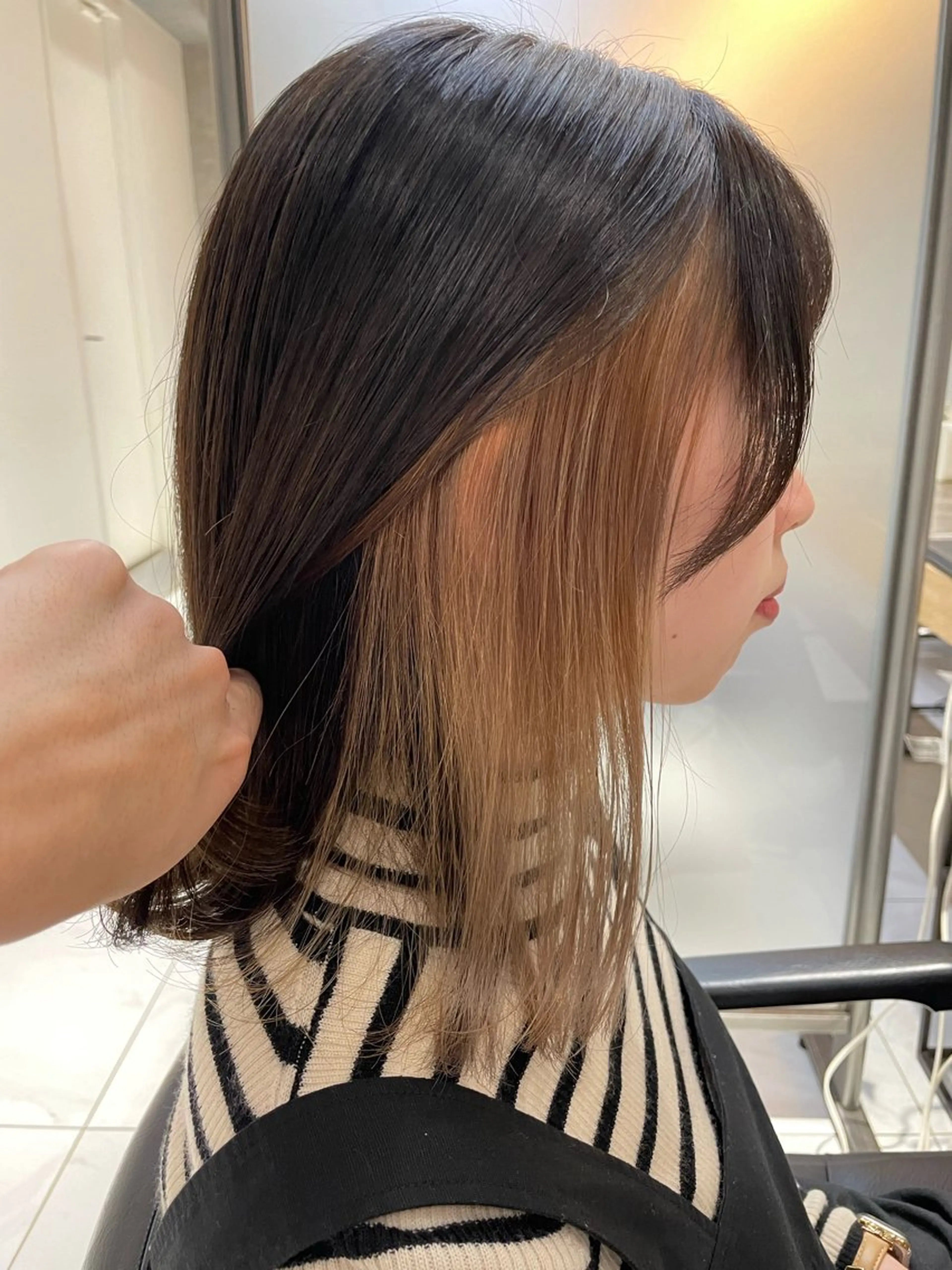 ミディアム カラー カット ヘアカラー トリートメント 🦕小林 大地🦕のヘアスタイル