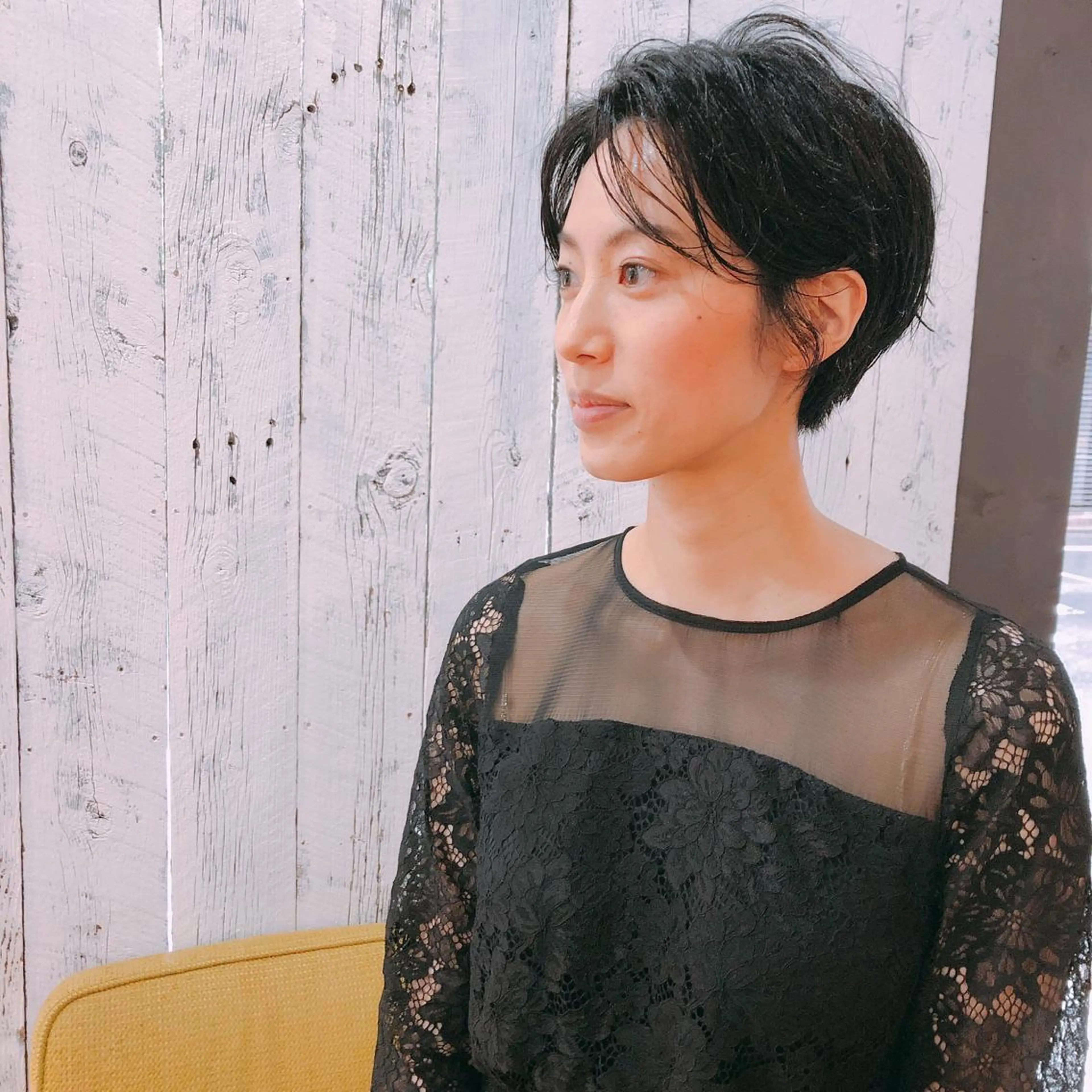 ショート ヘアアレンジ 伊藤 佳代子のヘアスタイル