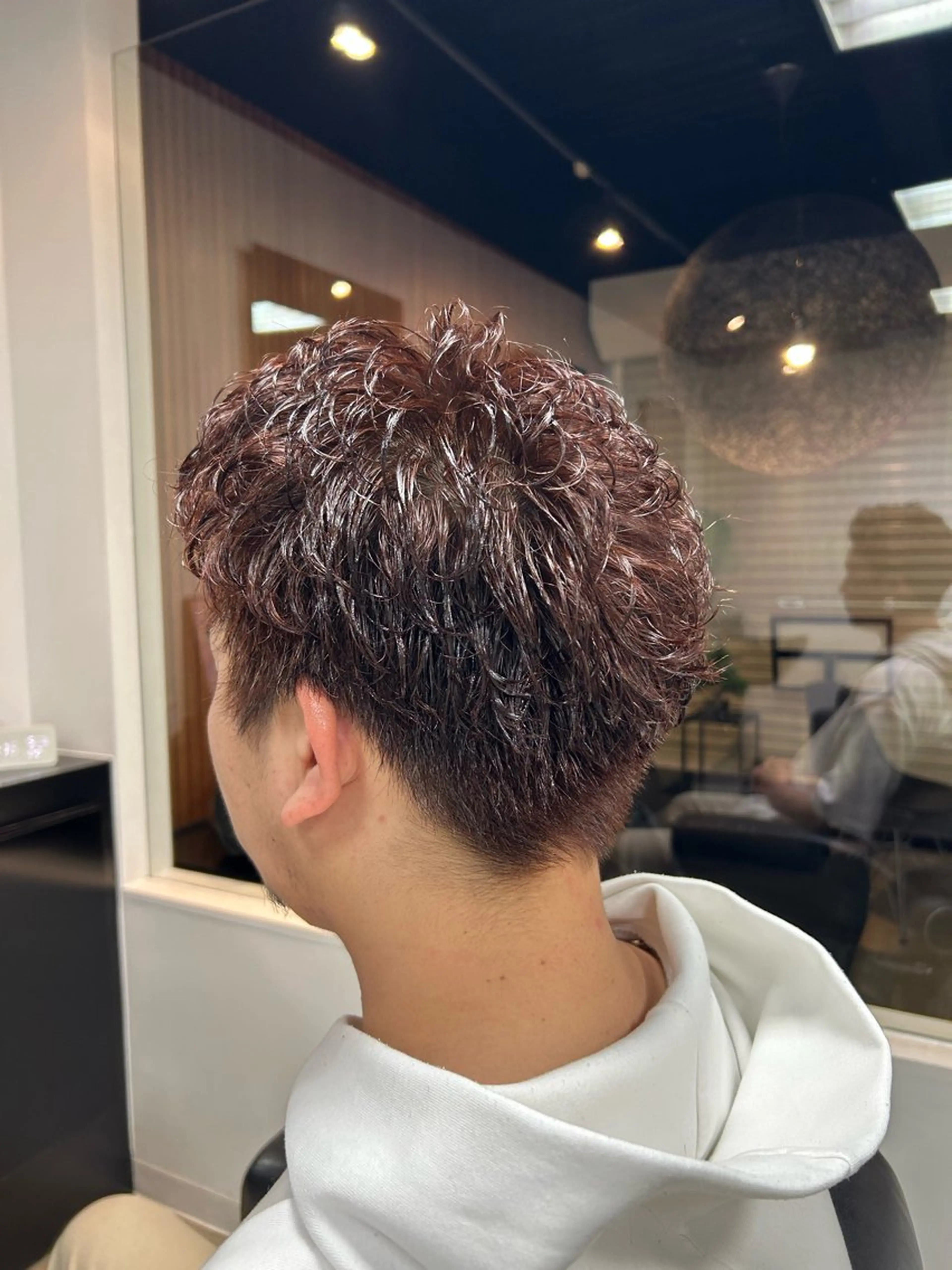 ショート カラー メンズ ブラウンカラー 透明感カラー ピンクカラー 【メンズ限定】金子 禅🚹のヘアスタイル