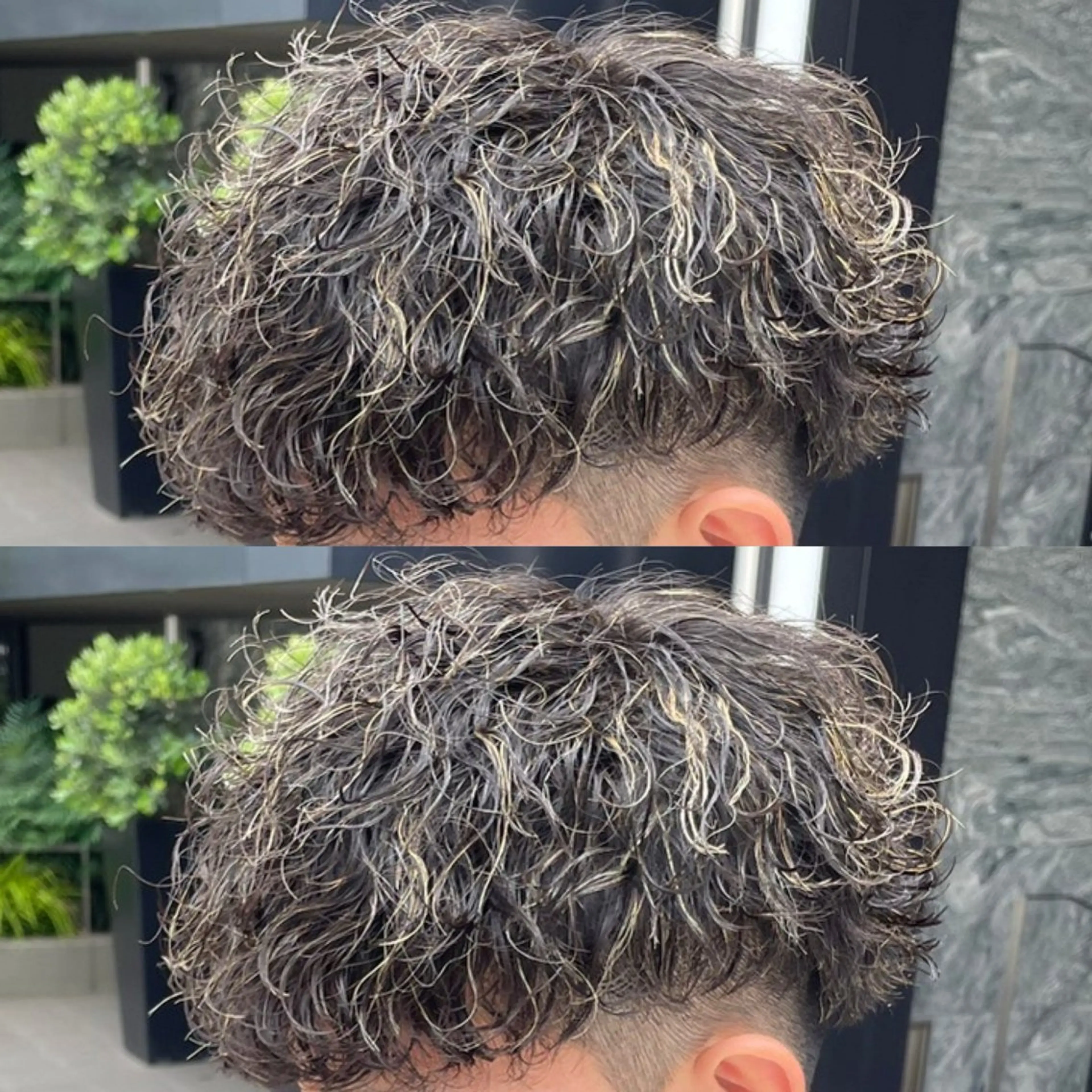 パーマ メンズ 渋谷サーフカール アメカジ美容師のヘアスタイル