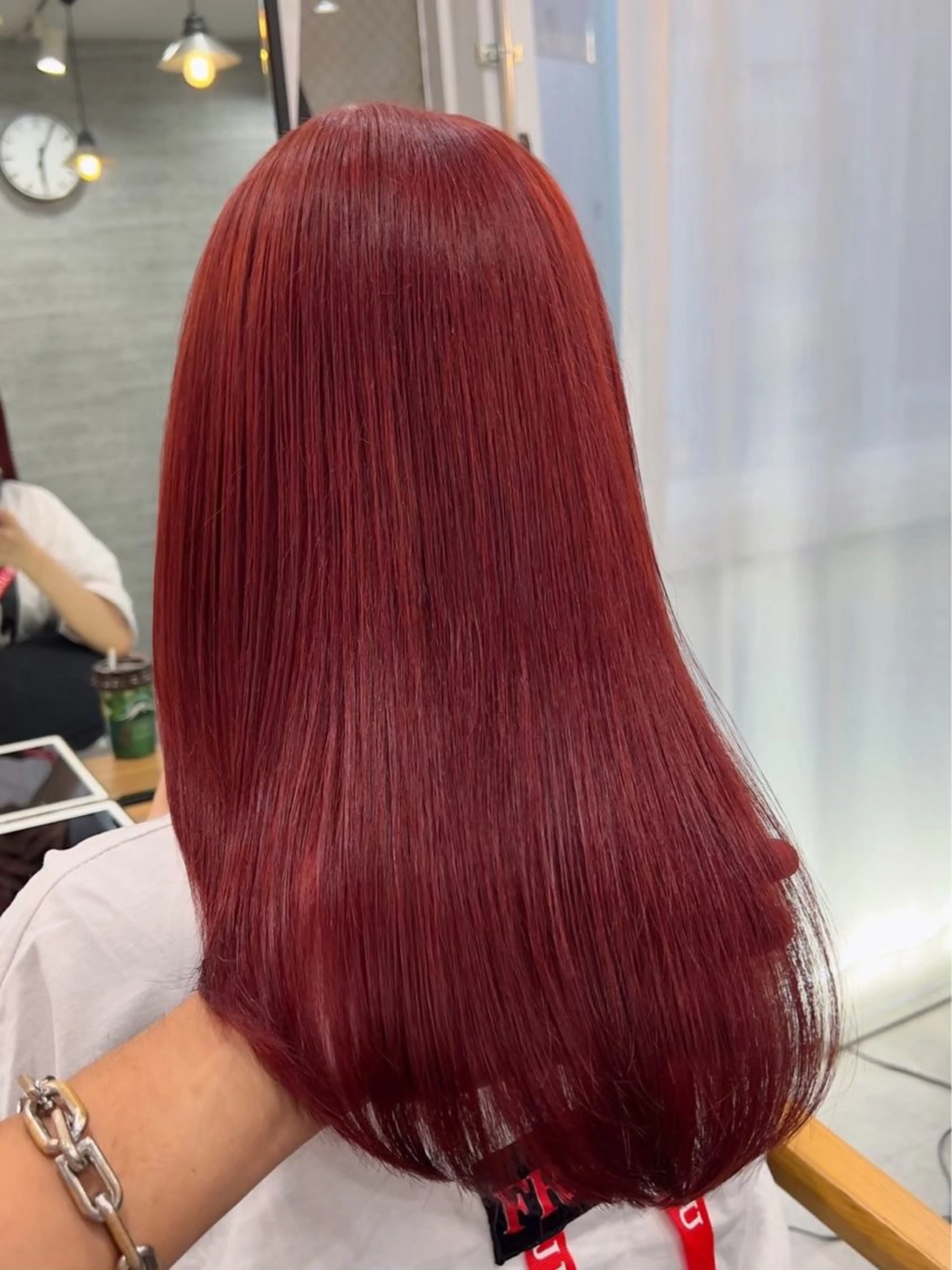 カラー 透明感カラー/レイヤ ーhinata.のヘアスタイル