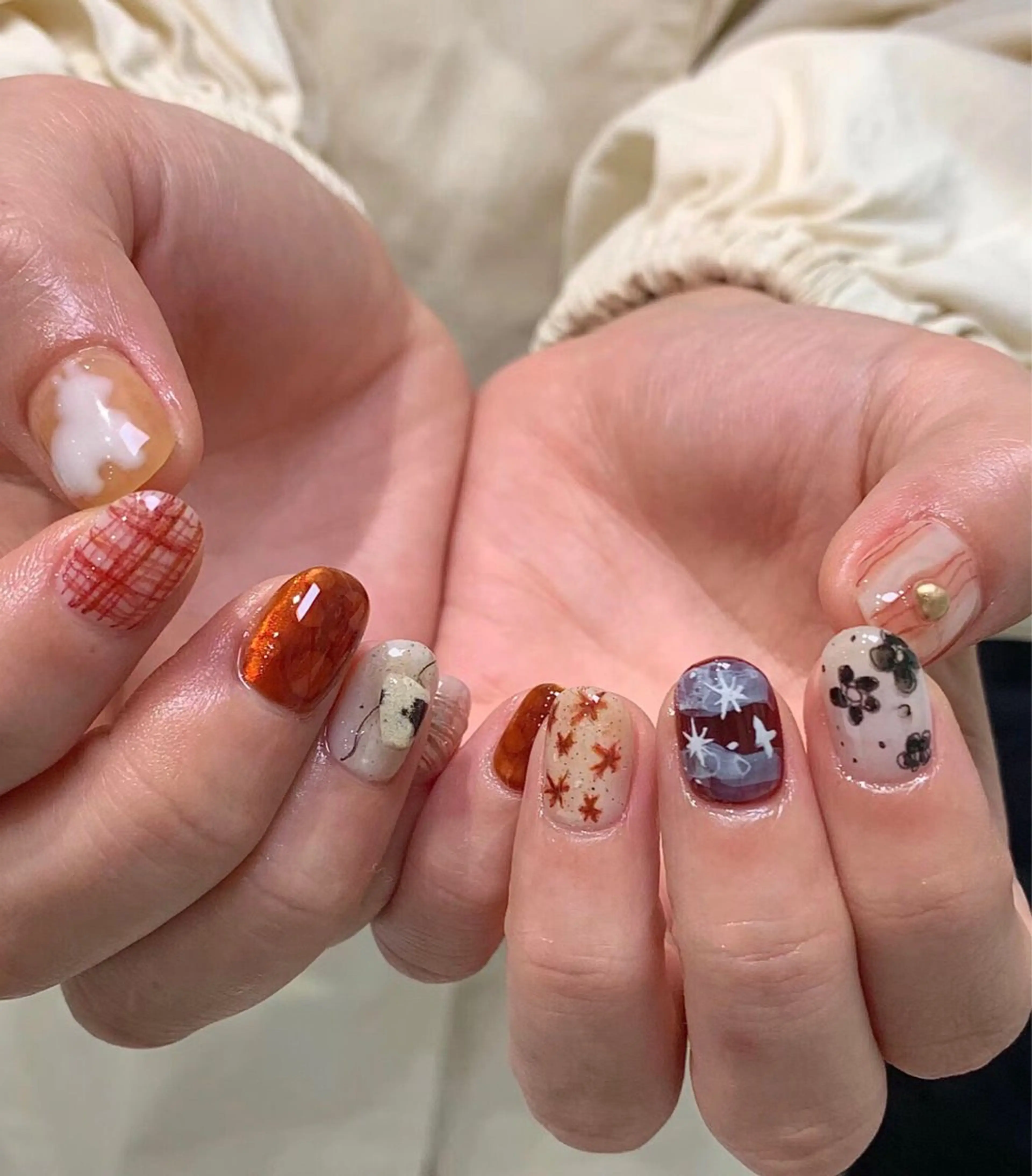 ネイル ハンドネイル enju0422所属・谷口 雪のネイルデザイン