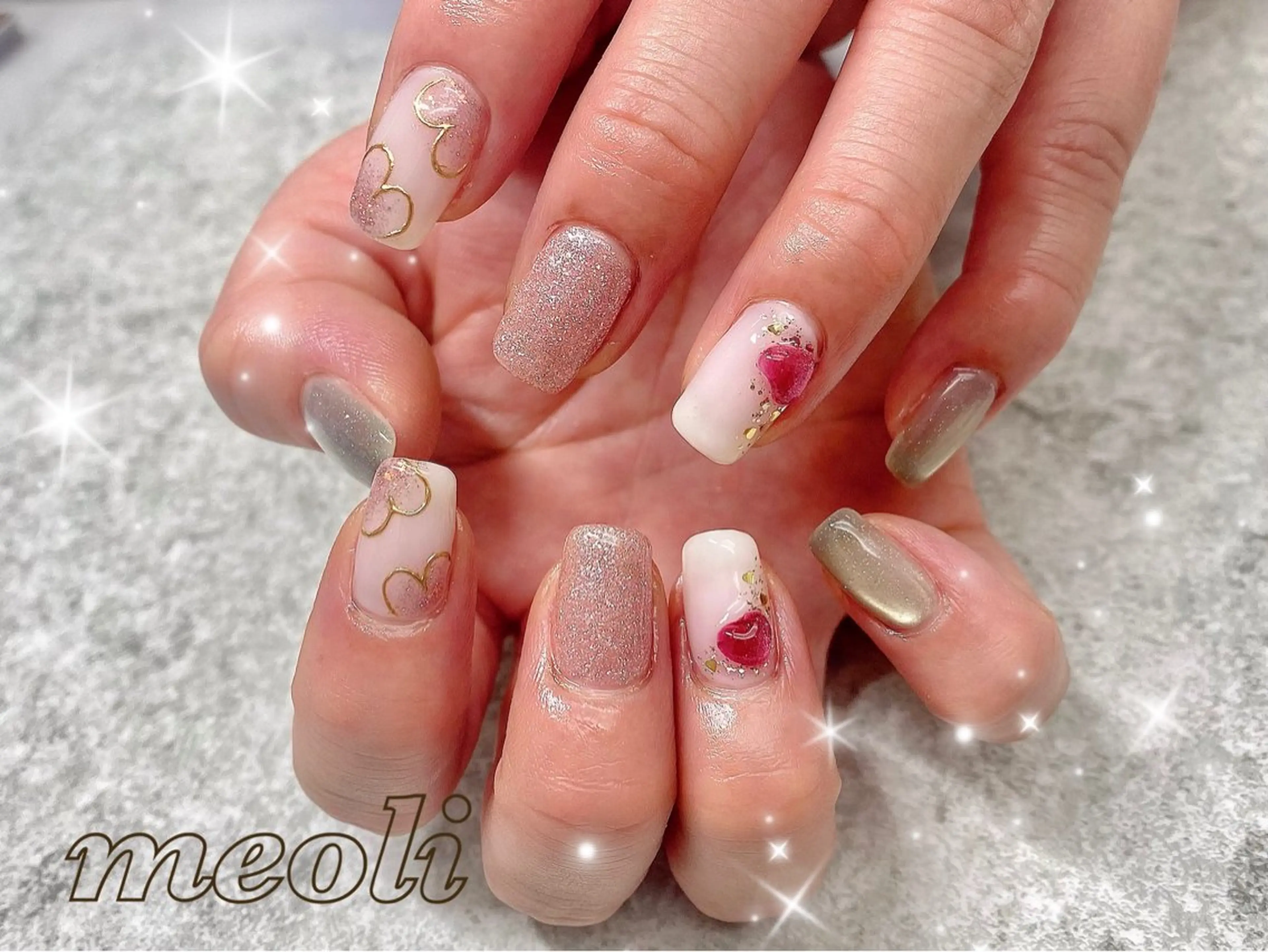 ネイル nail salon meoli メグのネイルデザイン