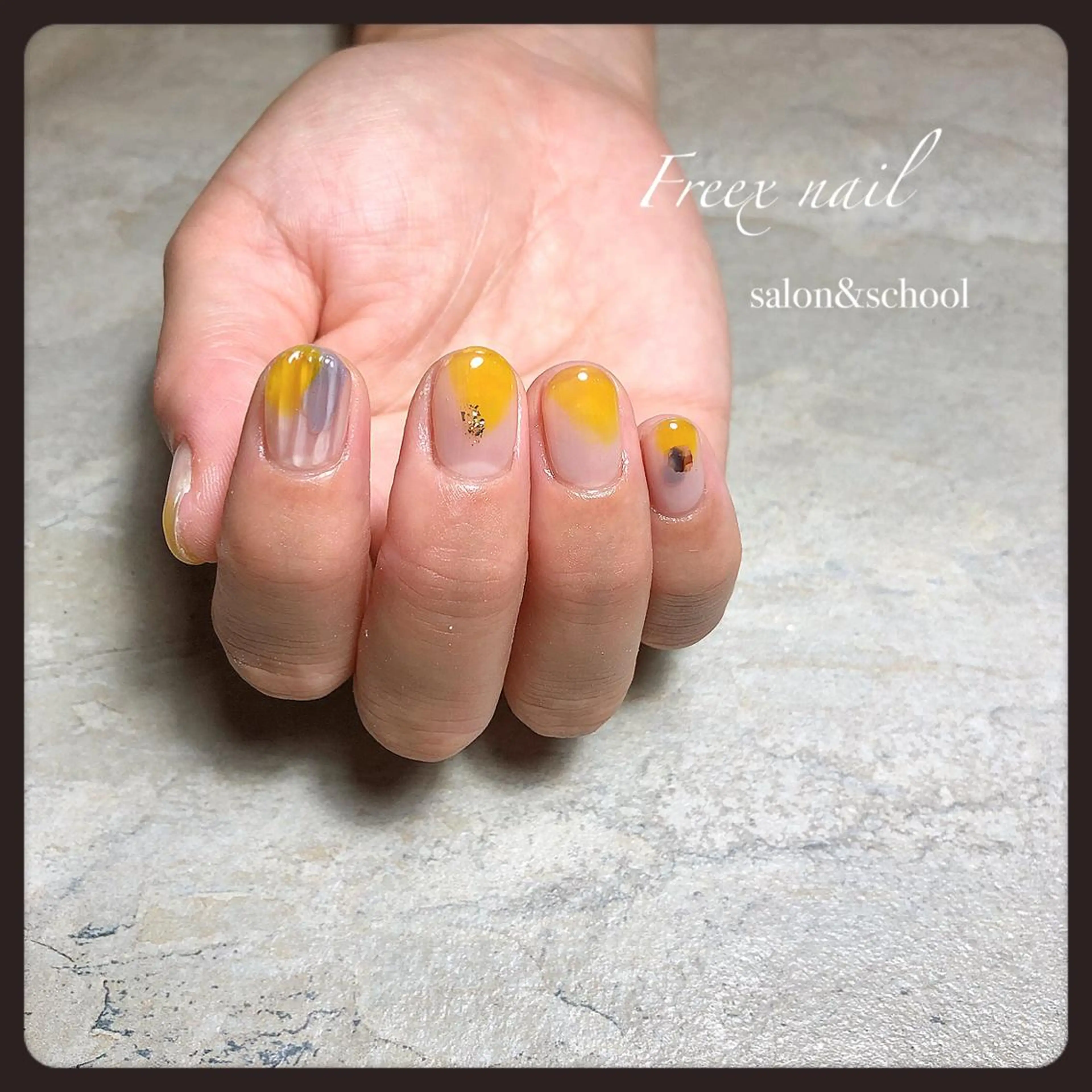 ネイル クリアネイル freex nail /ニュアンス/個性派のネイルデザイン