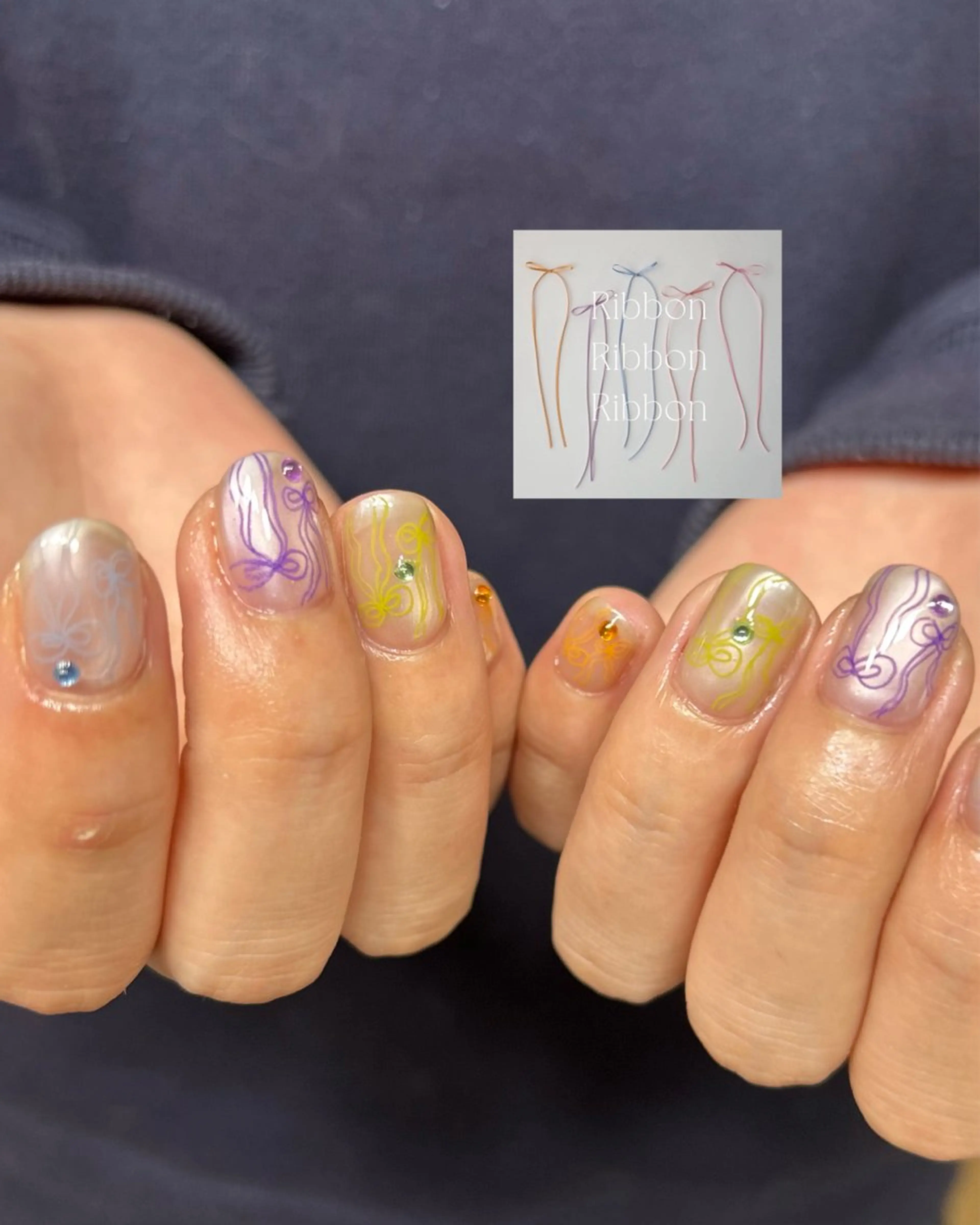 ネイル ハンドネイル yumi 溝の口nailのネイルデザイン