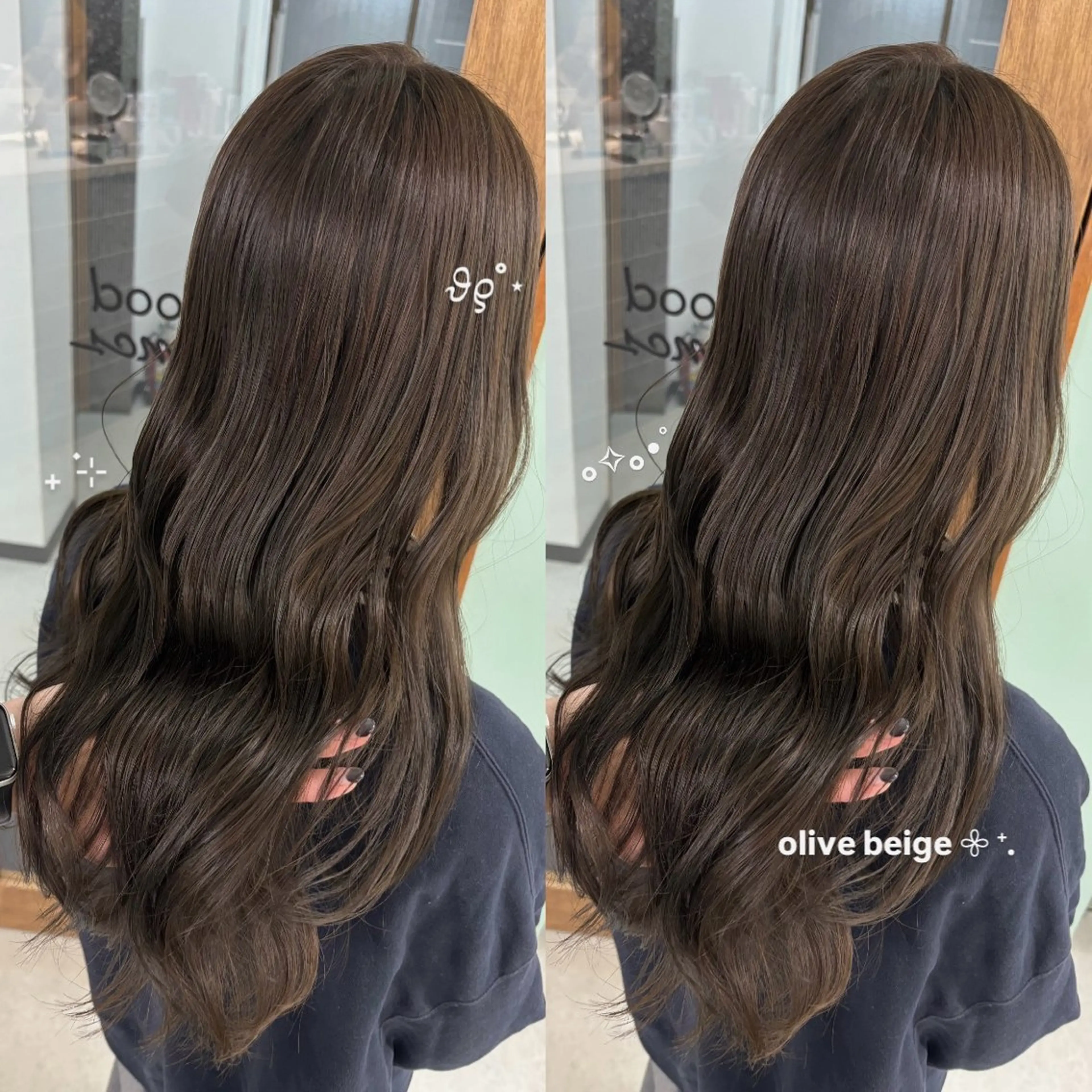 【50%OFFクーポン💝】透明感カラー＋ダメージ補修トリートメント💫の写真