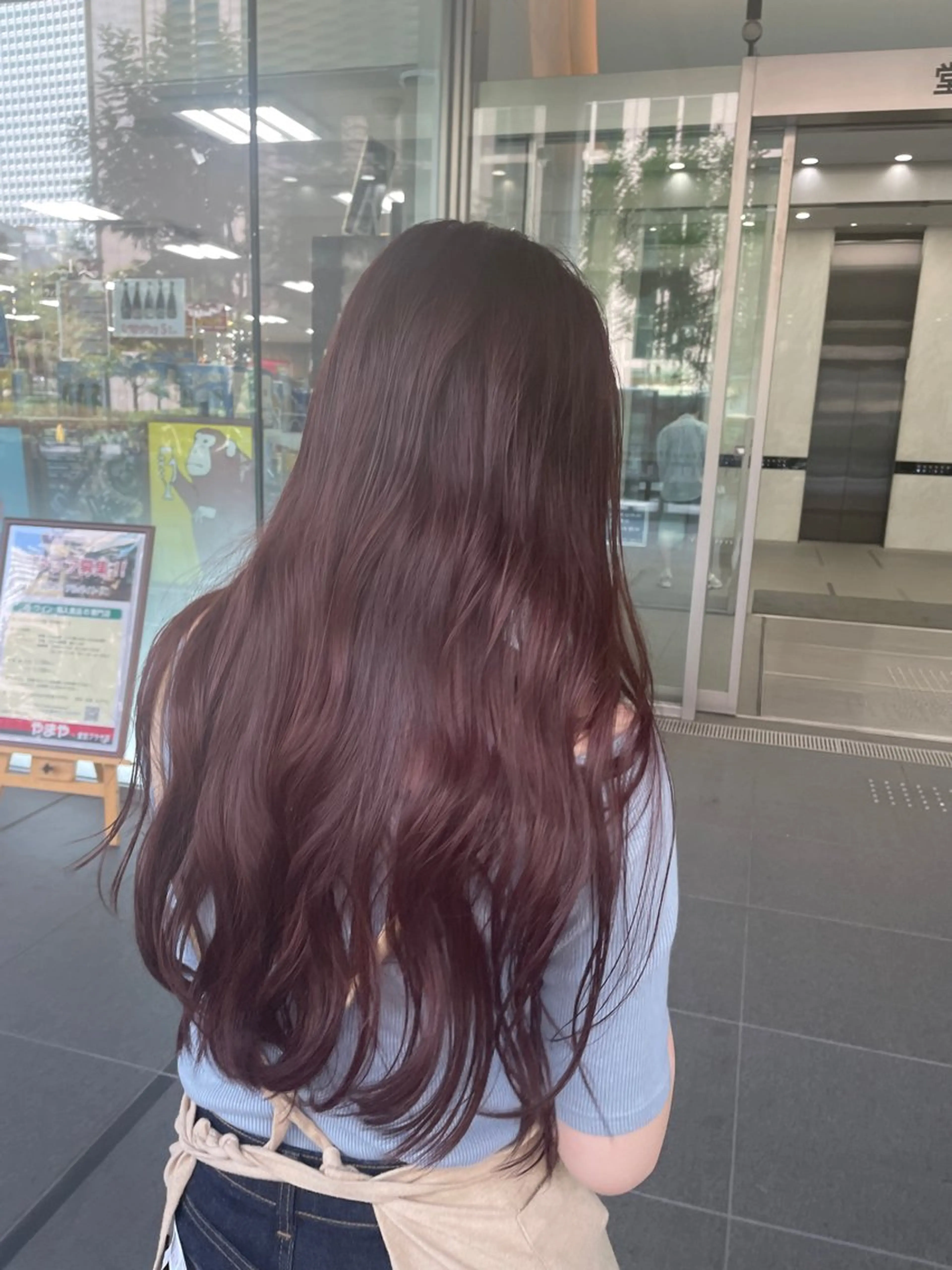 ロング 透明感ニュアンス 柔らかstyle🤍のヘアスタイル