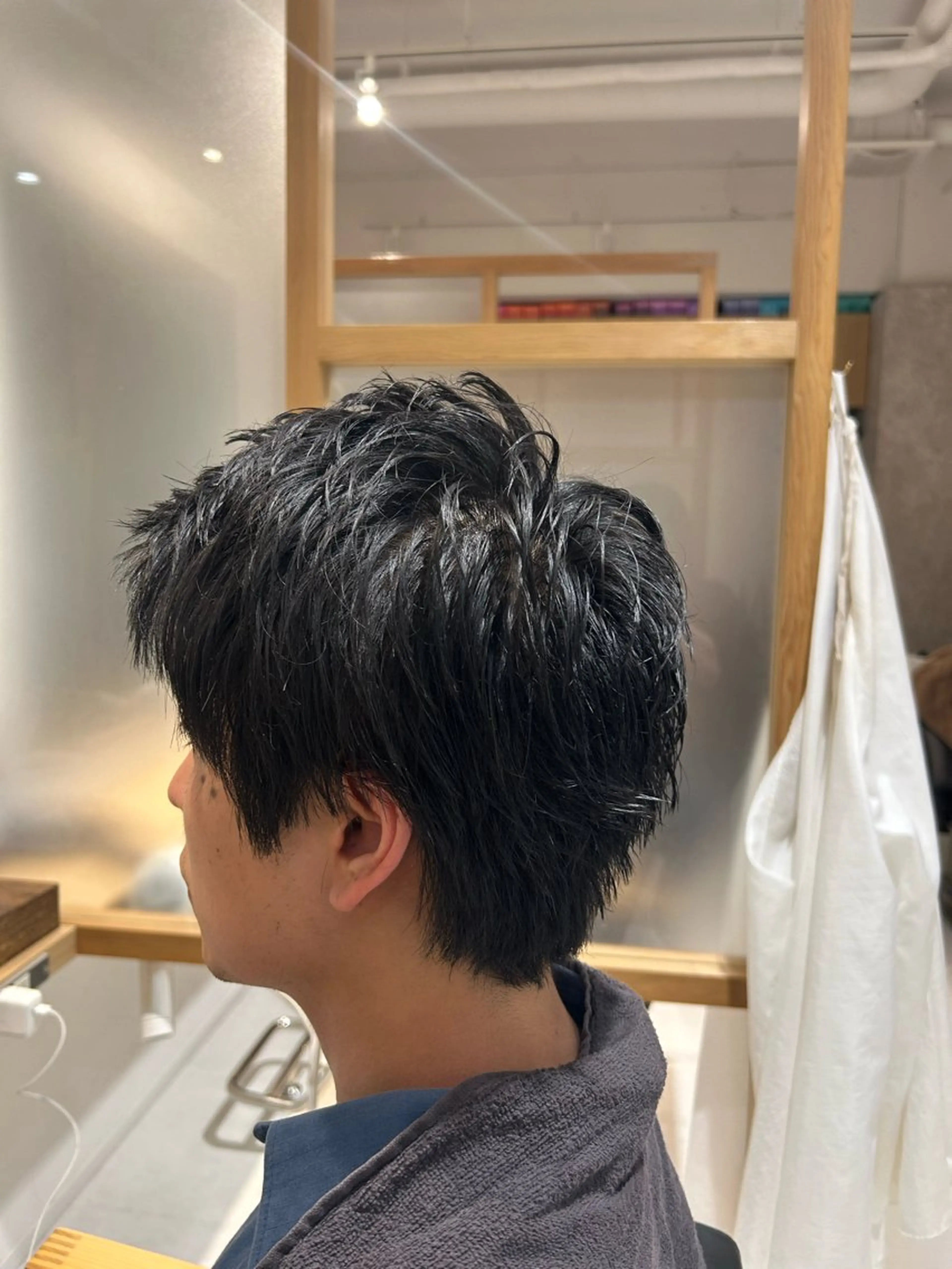 ショート メンズ 佐藤 嶺のヘアスタイル