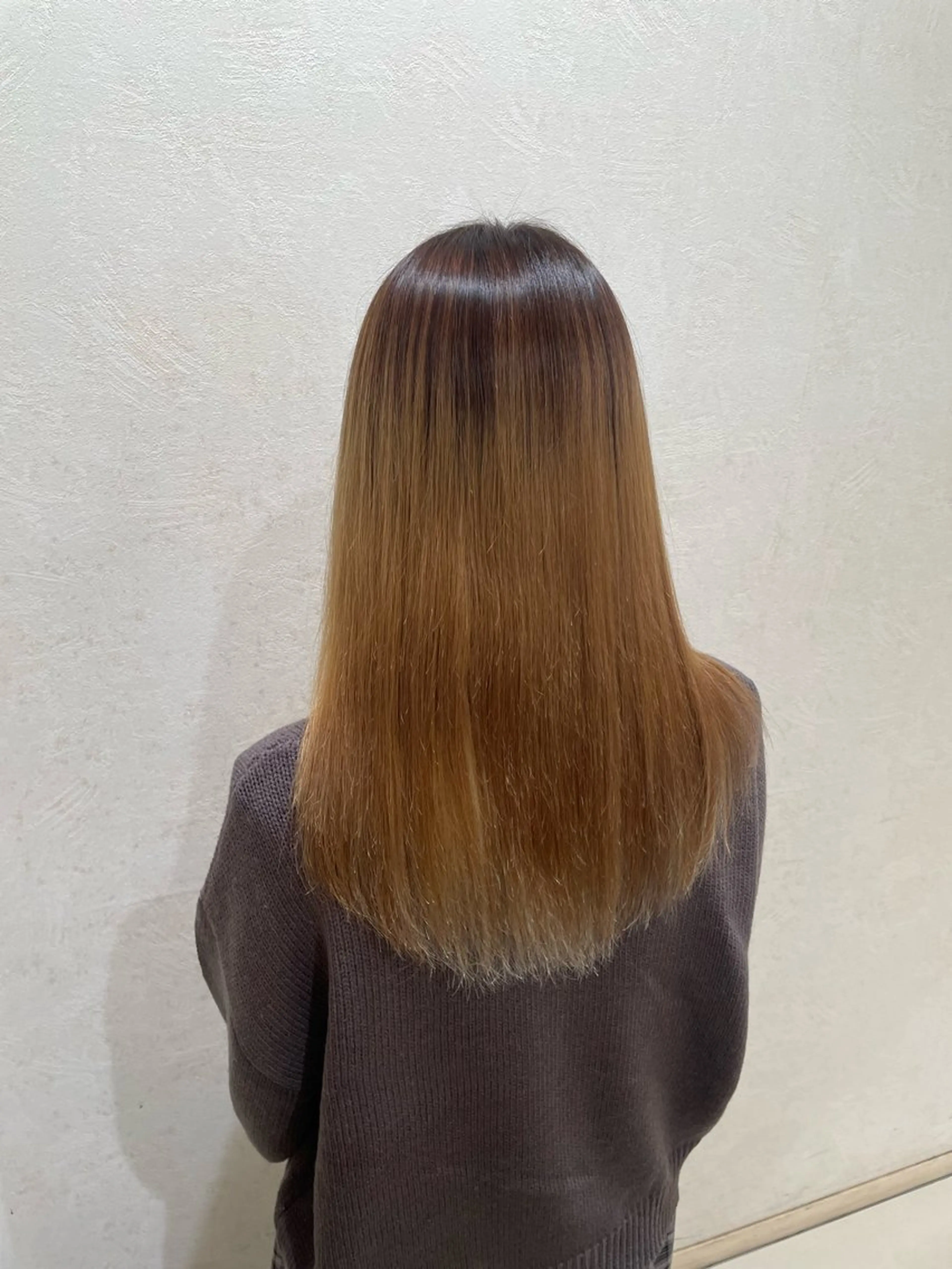 ロング パーマ カット 縮毛矯正 トリートメント このみ/髪質改善 /ヘアアレンジ🫧のヘアスタイル