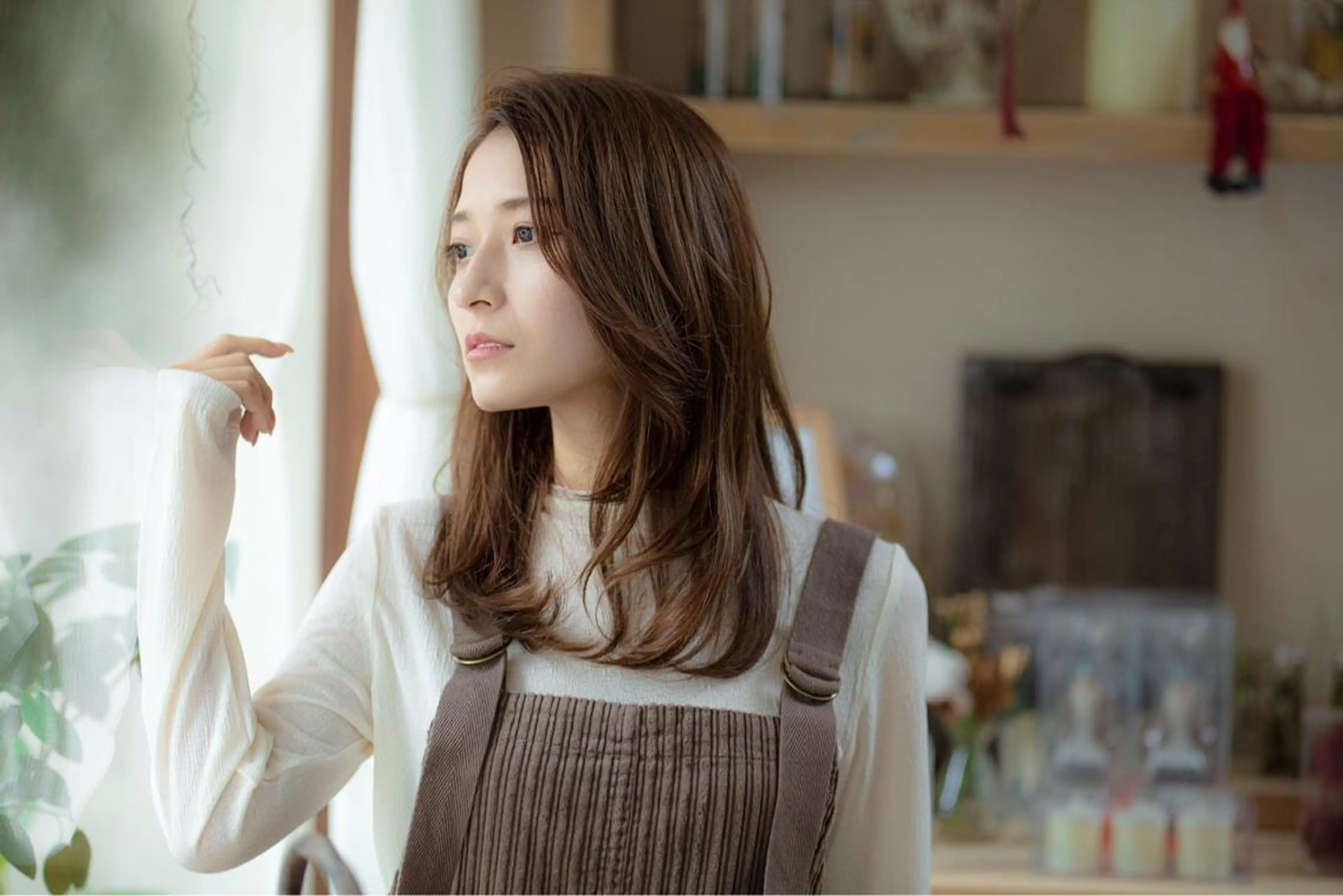 セミロング カラー パーマ JOHO 【24時間OK】のヘアスタイル