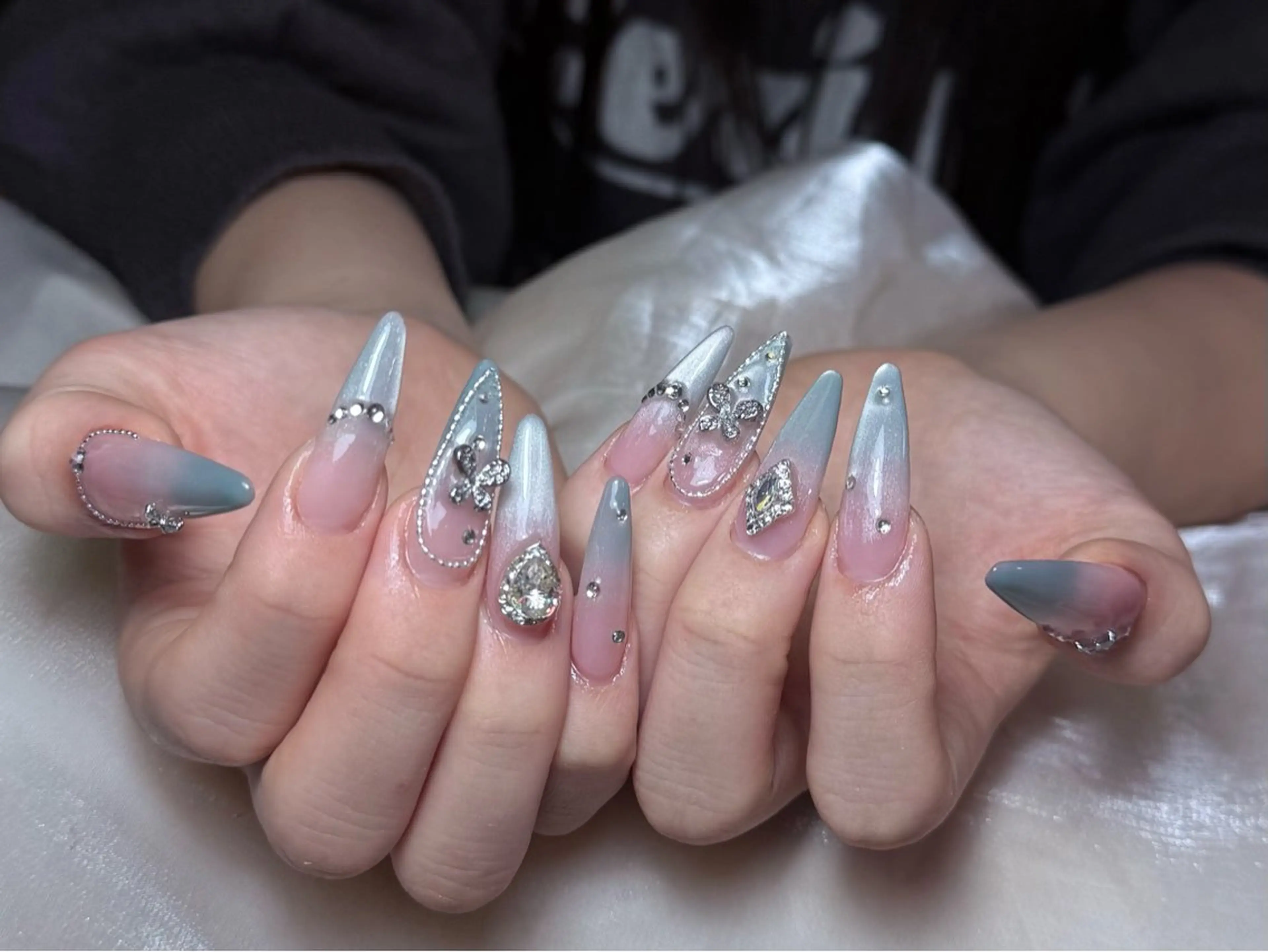 ネイル ハンドネイル 💜MIYA NAIL鶴見店のネイルデザイン