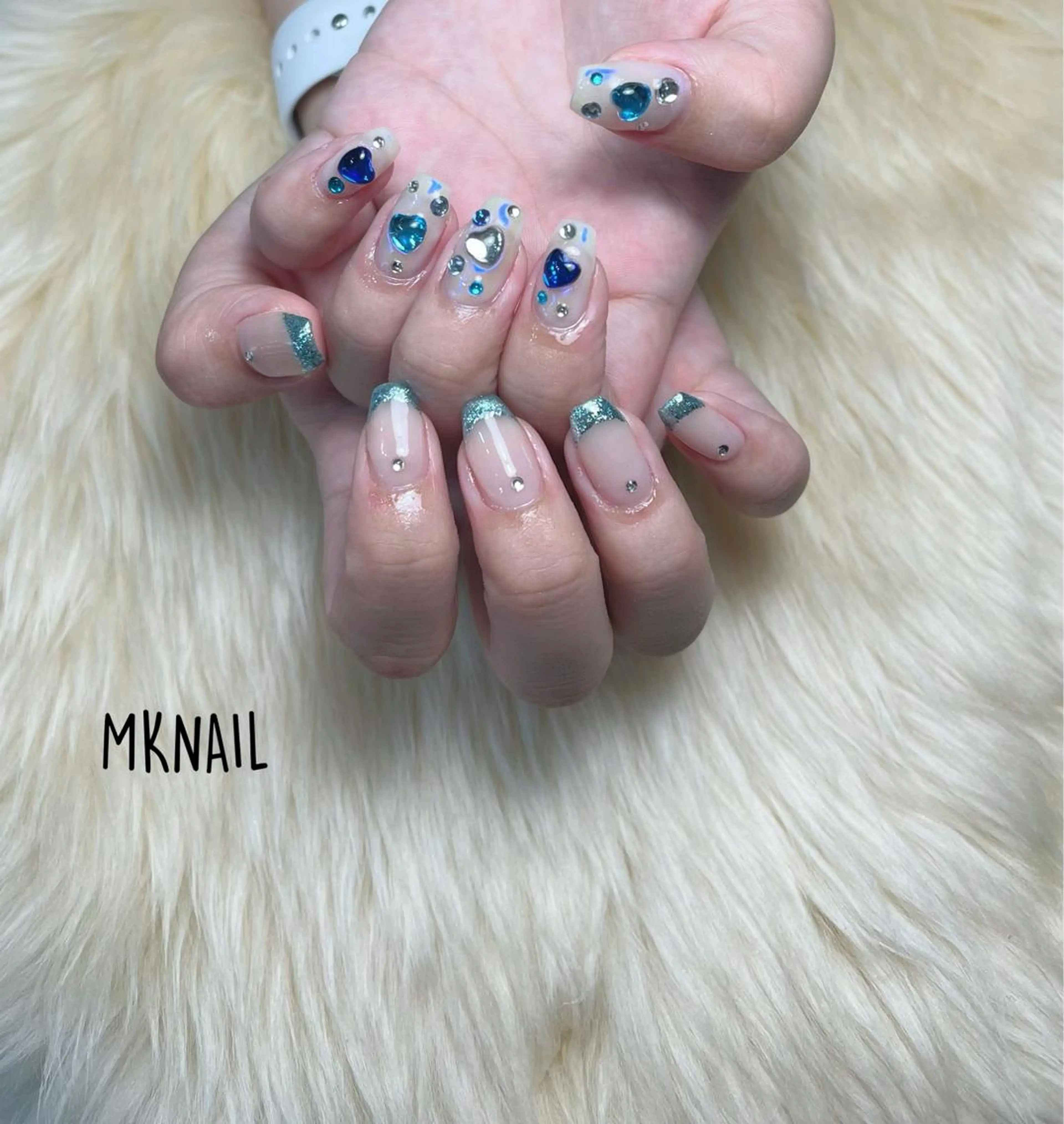 初回限定【ハンドorフット♡ケア込】    ♡盛り放題♡(ﾊﾟｰﾂ、ｱｰﾄ込)オフ無の写真