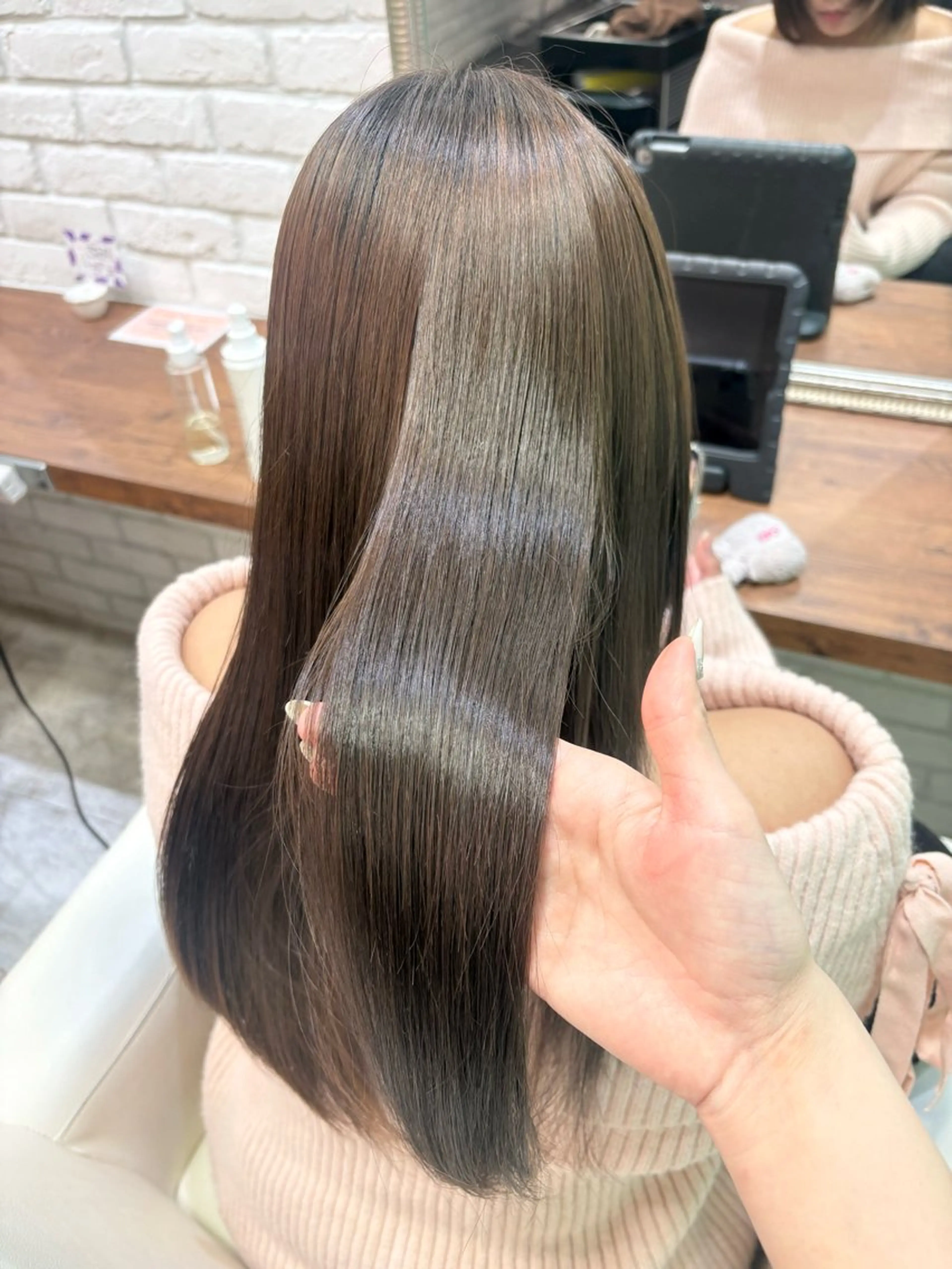 ロング 縮毛０円モデル募集／ ♡nanami♡のヘアスタイル