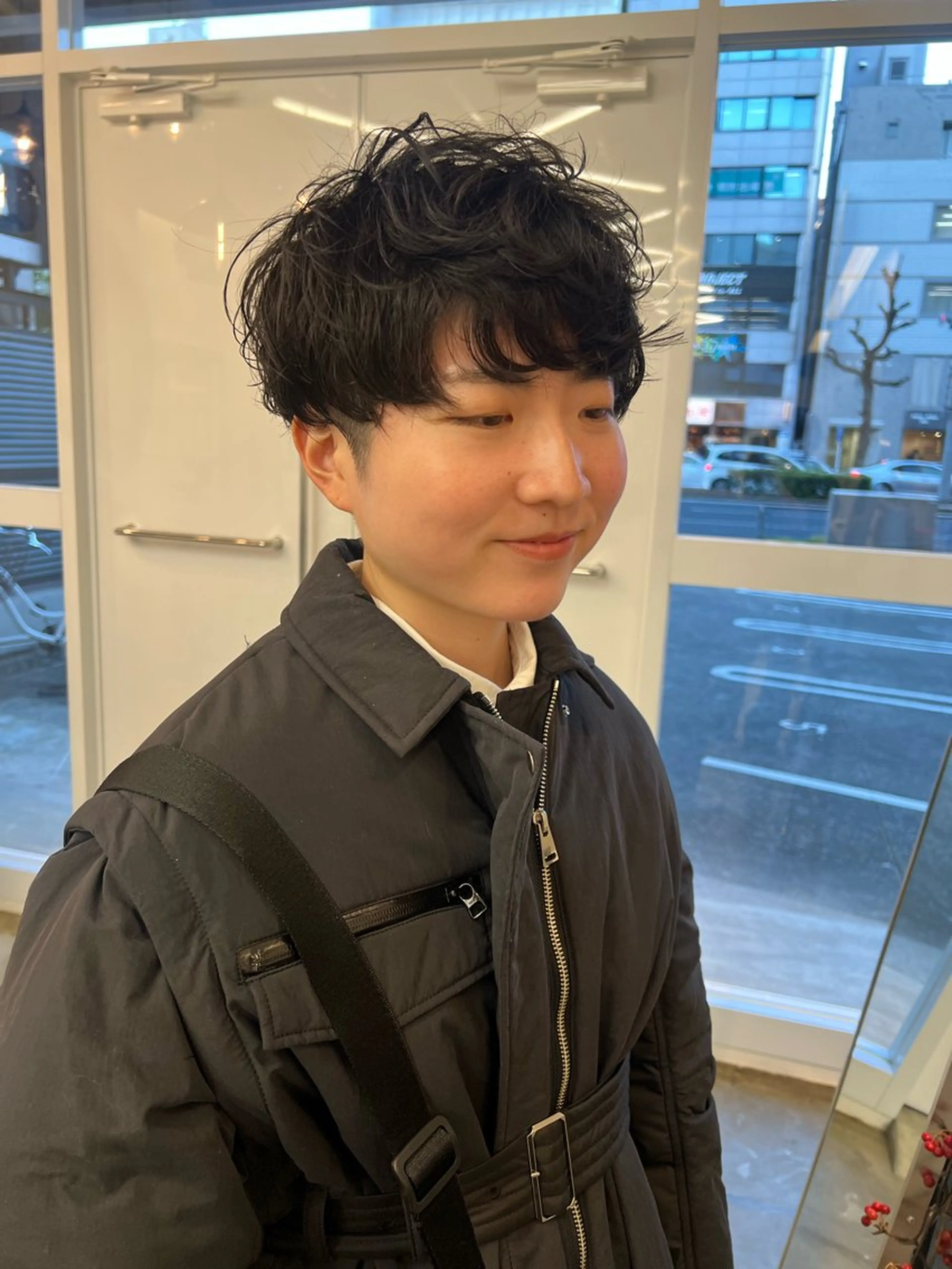 ショート カット パーマ 近藤 千裕のヘアスタイル