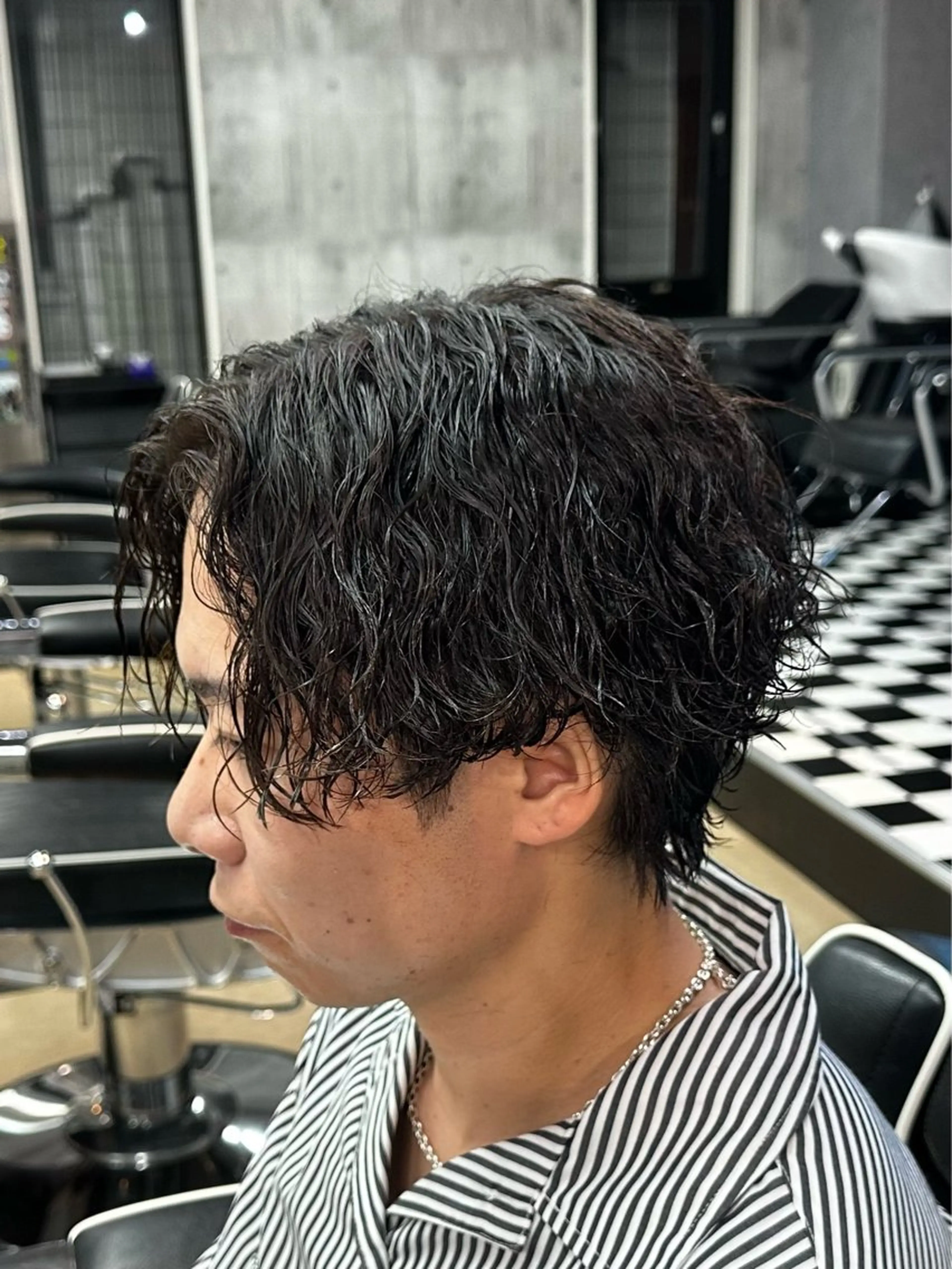 ミディアム 🥸MENIN 相模 大野メンズ専門🥸のヘアスタイル